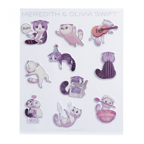 Meredith and Olivia swift Taymoji stickers
