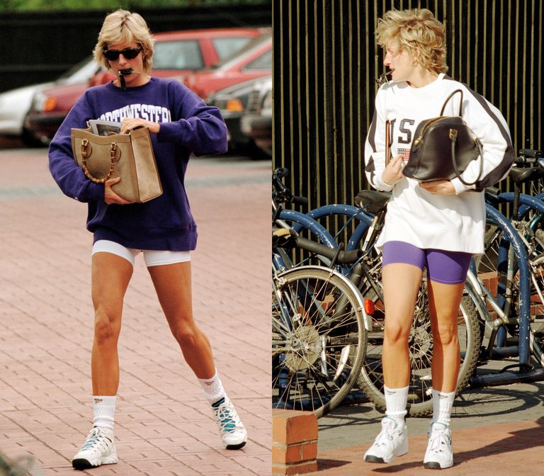 Princess Diana Bike Shorts Trend MEGA