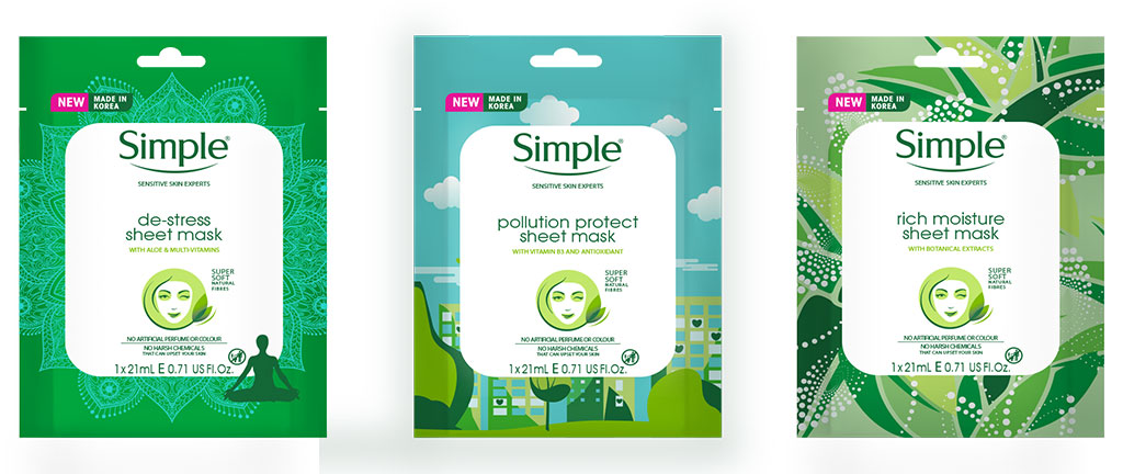 Need A Quick Fix? Try These New Face Masks From Simple