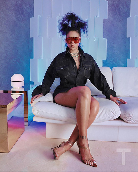 MEGA | LOOK: Rihanna Gives Us A Glimpse Of Her New Luxury Fashion Label