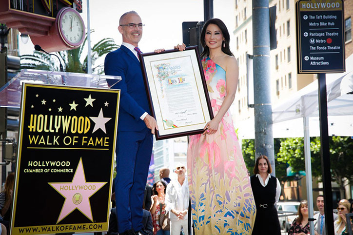 LOOK: Charlie’s Angels Reunites As Lucy Liu Receives Her Walk Of Fame Star