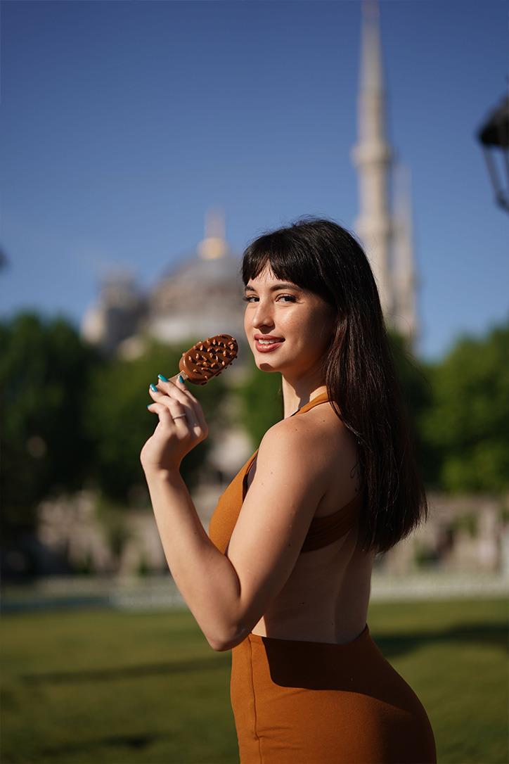 Coleen Garcia-Crawford by Hagia Sofia, one of the five best OOTD spots in Istanbul 