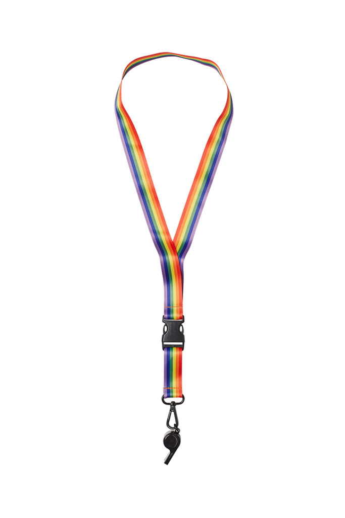 Rainbow lanyard is part of H&M Unveils Love For All Collection