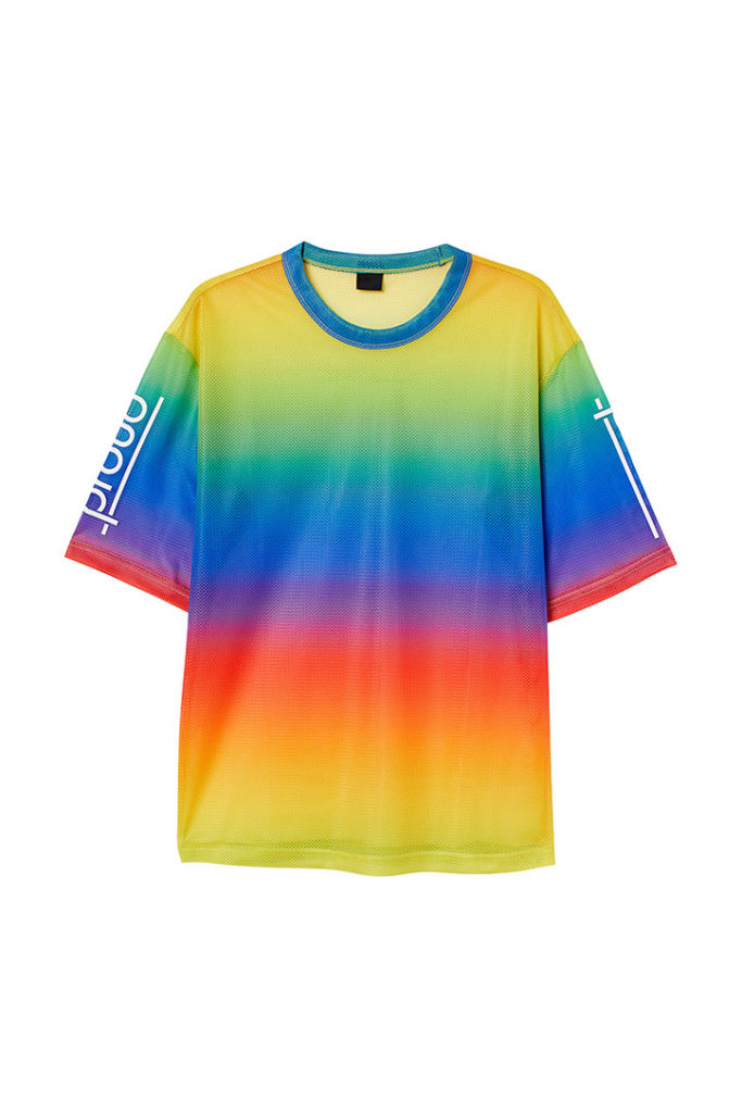 Rainbow mesh shirt is part of H&M Unveils Love For All Collection