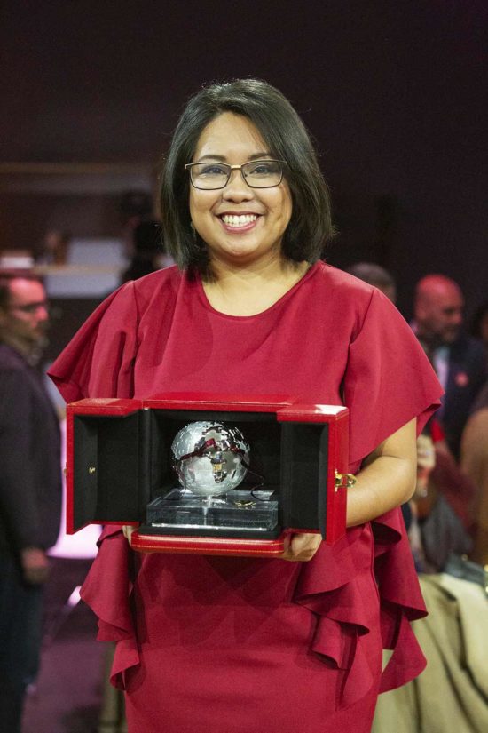 Carmina Bayombong was awarded with Cartier Women's Initiative Awards