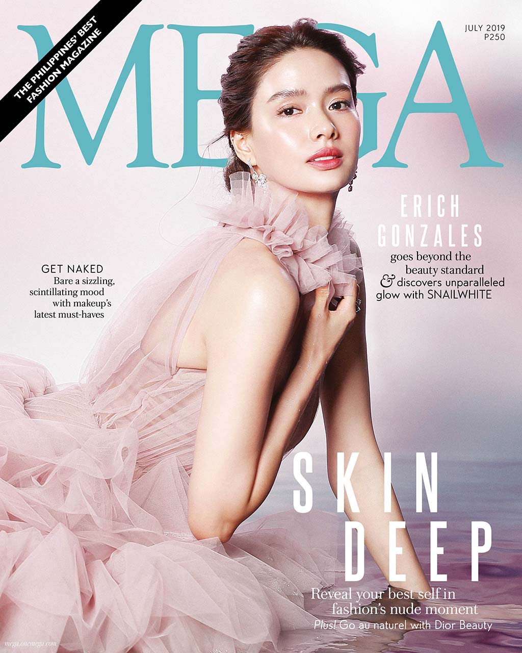 Erich Gonzales on MEGA July 2019 cover