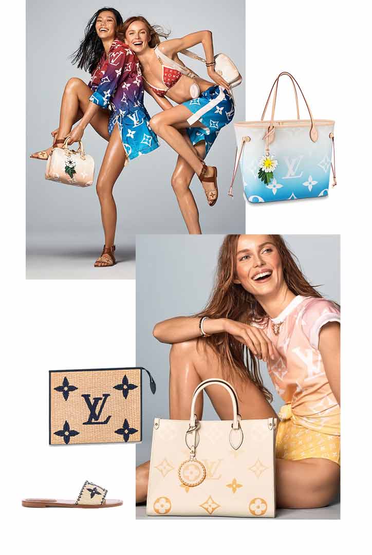 Louis Vuitton Summer 2021: Wear Monogram And Damier To The Beach