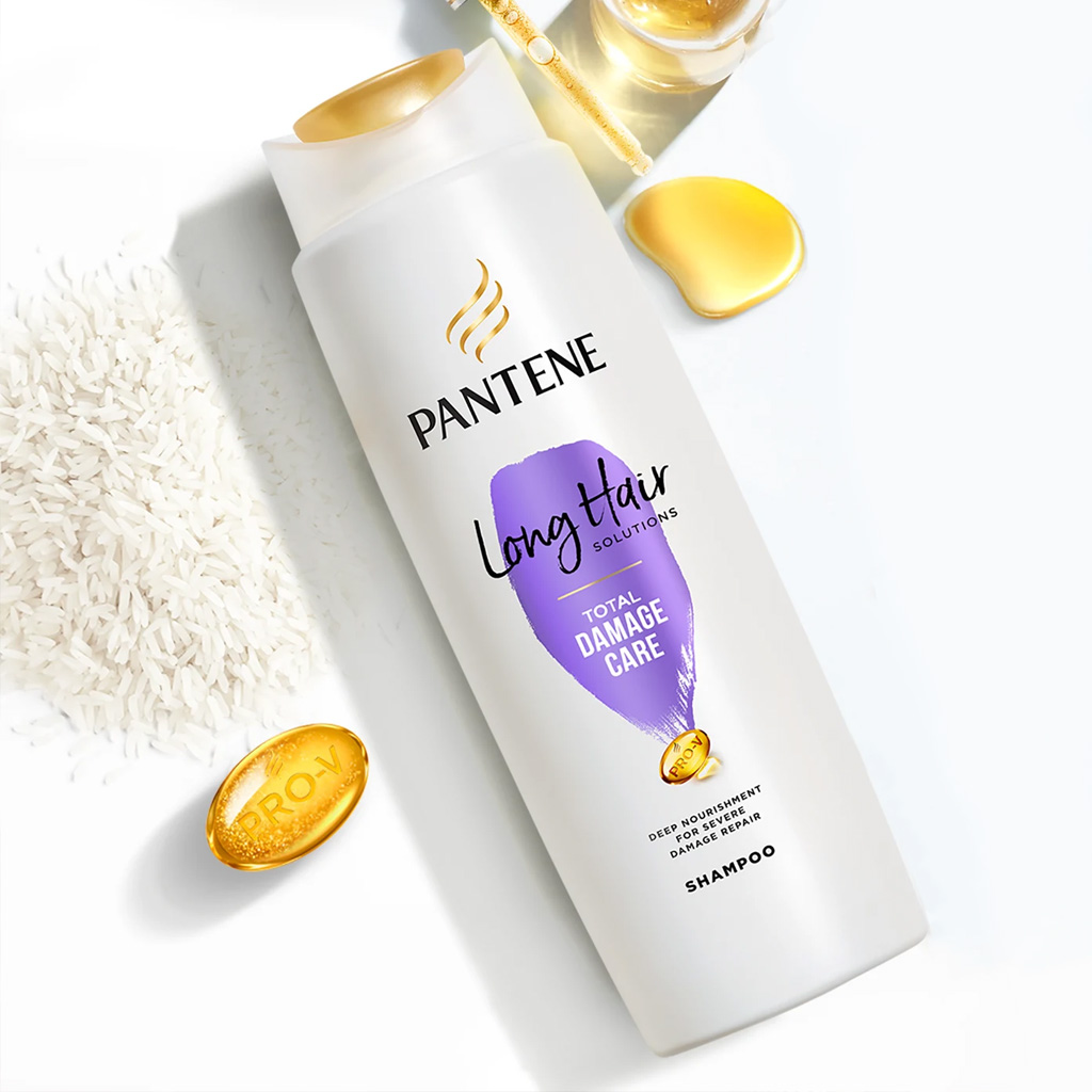 Pantene Total Damage Care Long Hair Solutions Shampoo