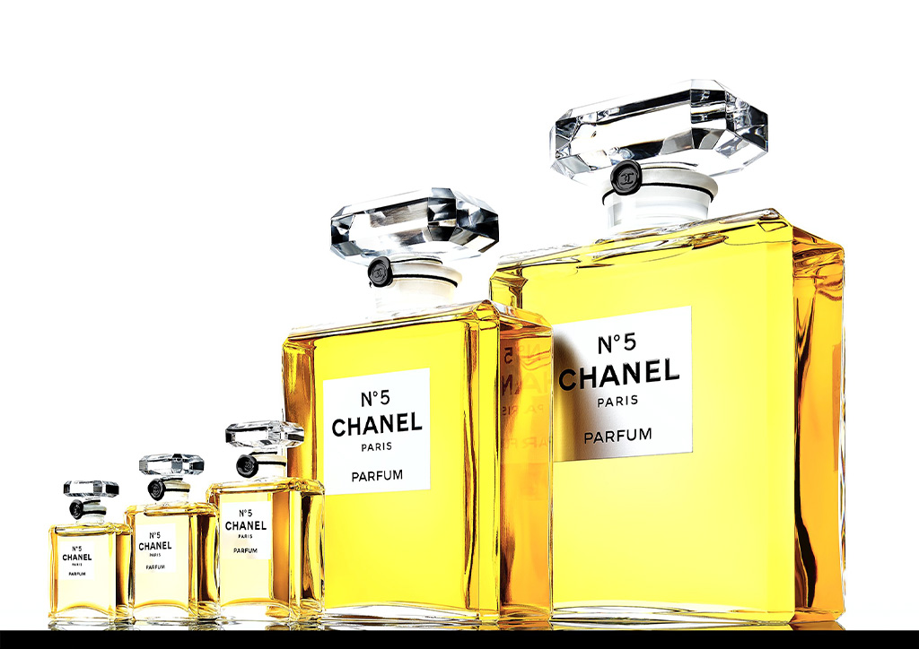 CHANEL N°5 throughout the years