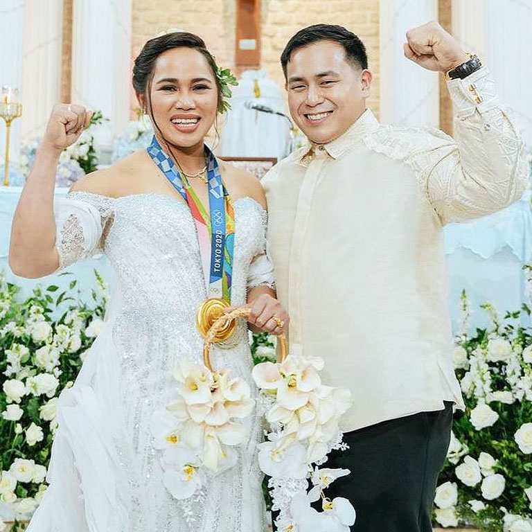 Five Things We Love About The Wedding of Hidilyn Diaz