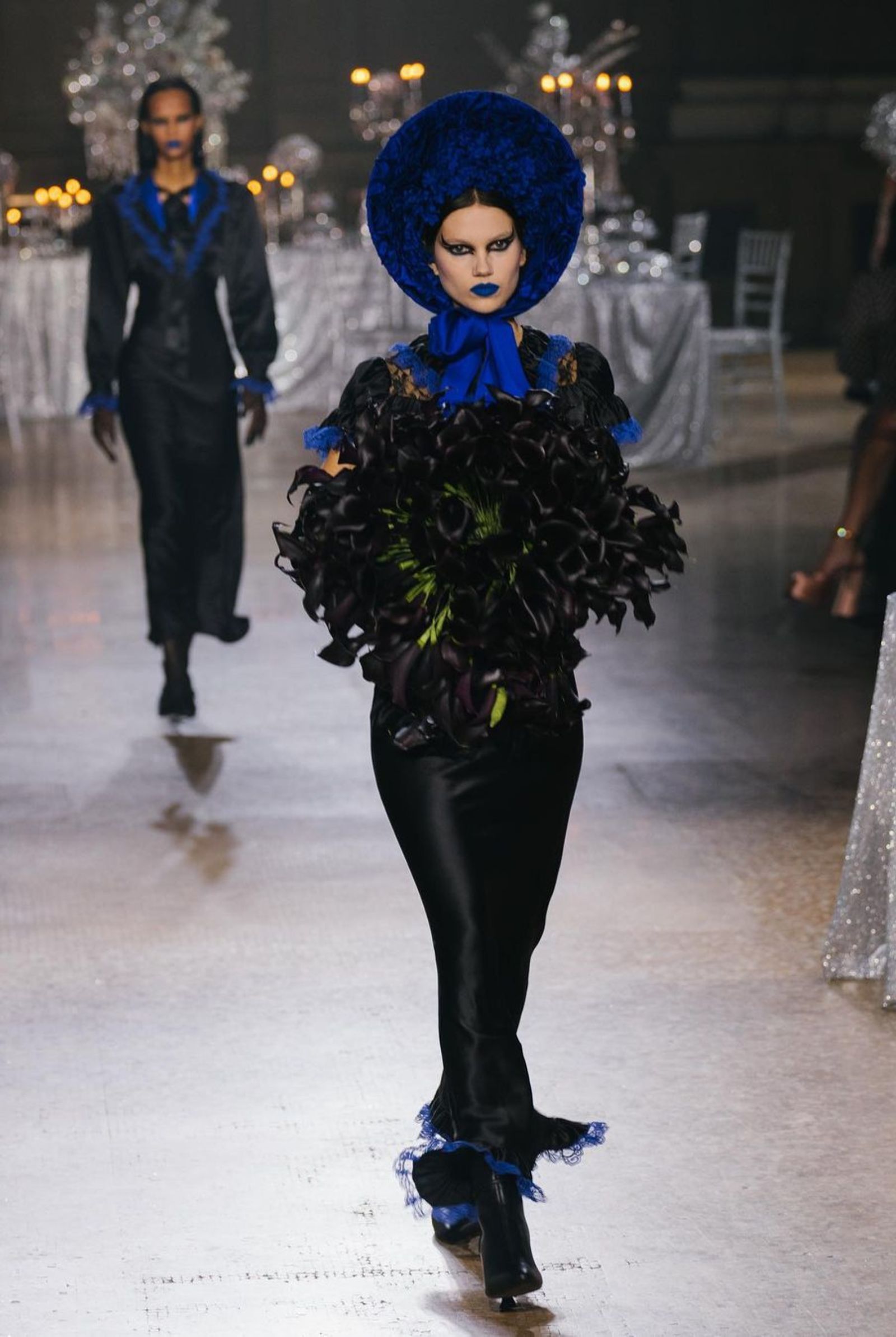 New York Fashion Week Rodarte whimsical theme with a gothic twist