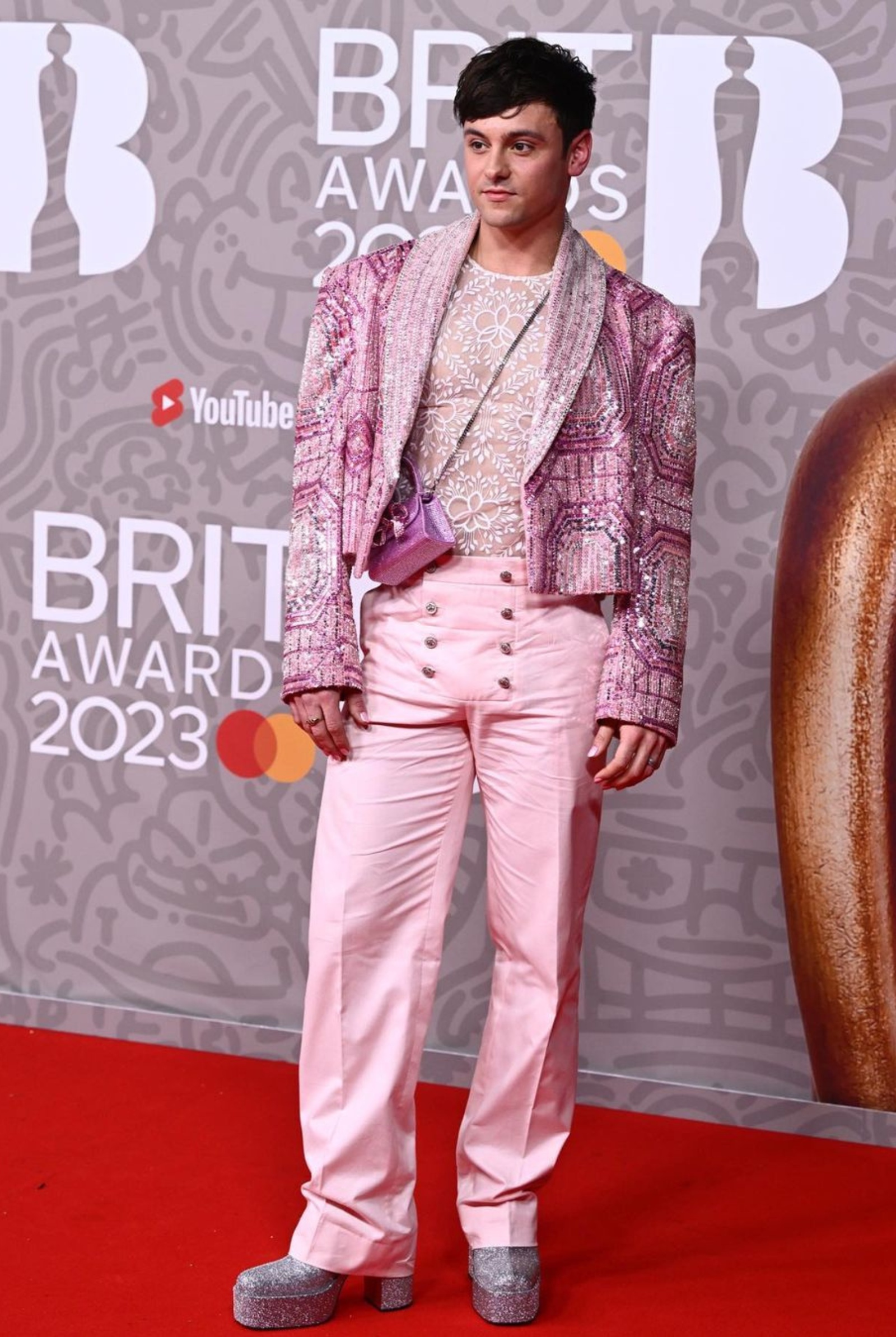 Best Dressed Men at the 2023 Brit Awards - Tom Daley
