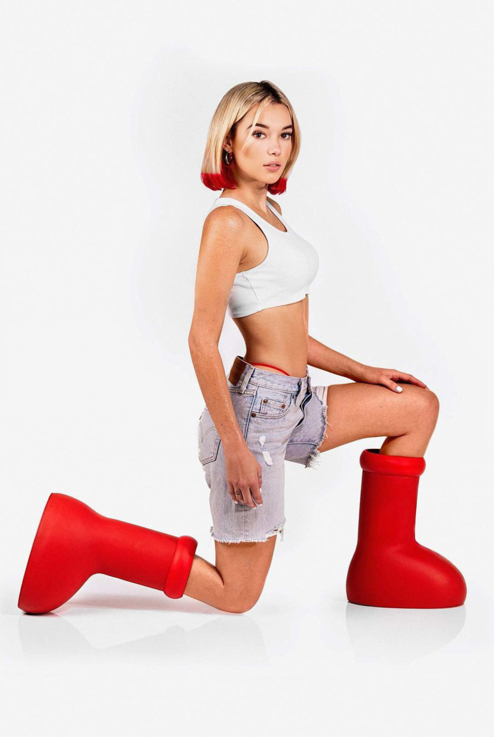 red boots of MSCHF