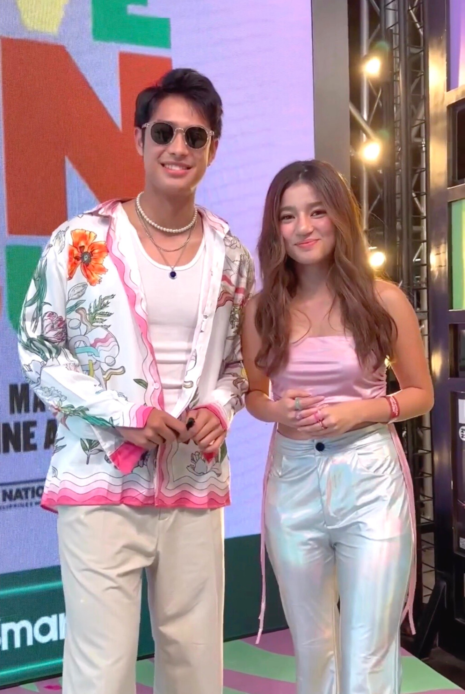 Belle Mariano and Donny Pangilinan at Harry Styles Love On Tour Manila 2023