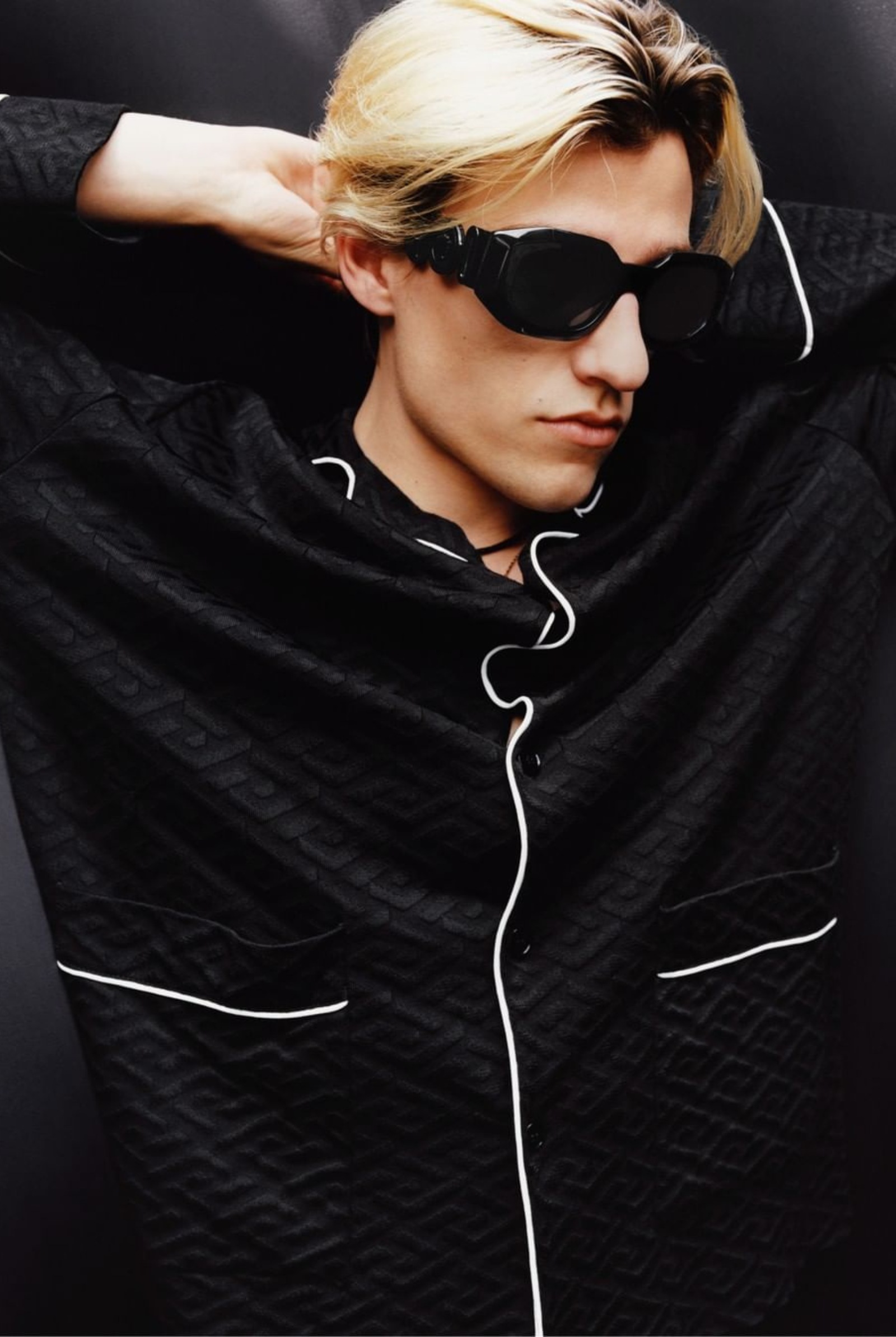 Geometric shaped shades by Versace