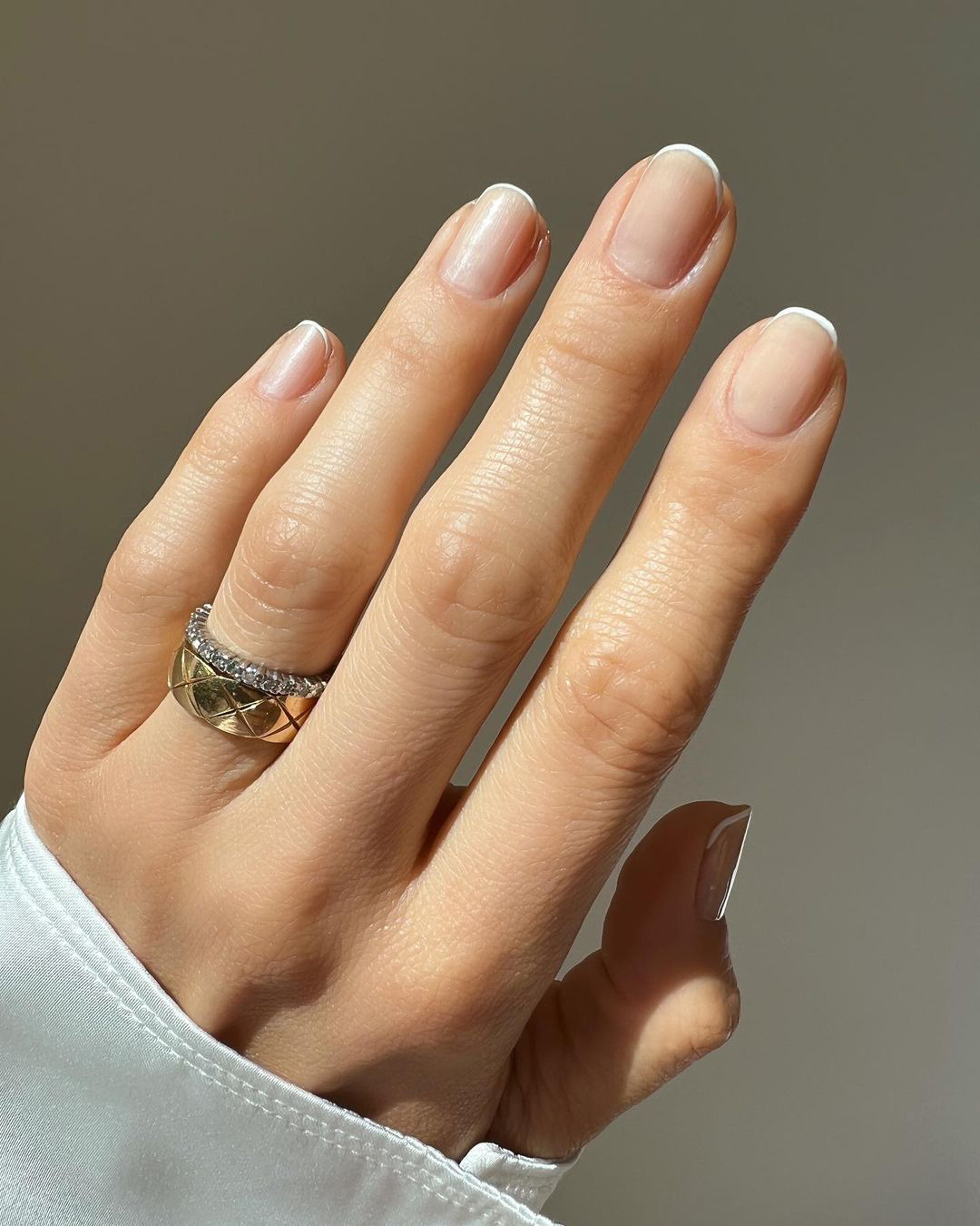 Summer Nail Trends - Micro French Nails
