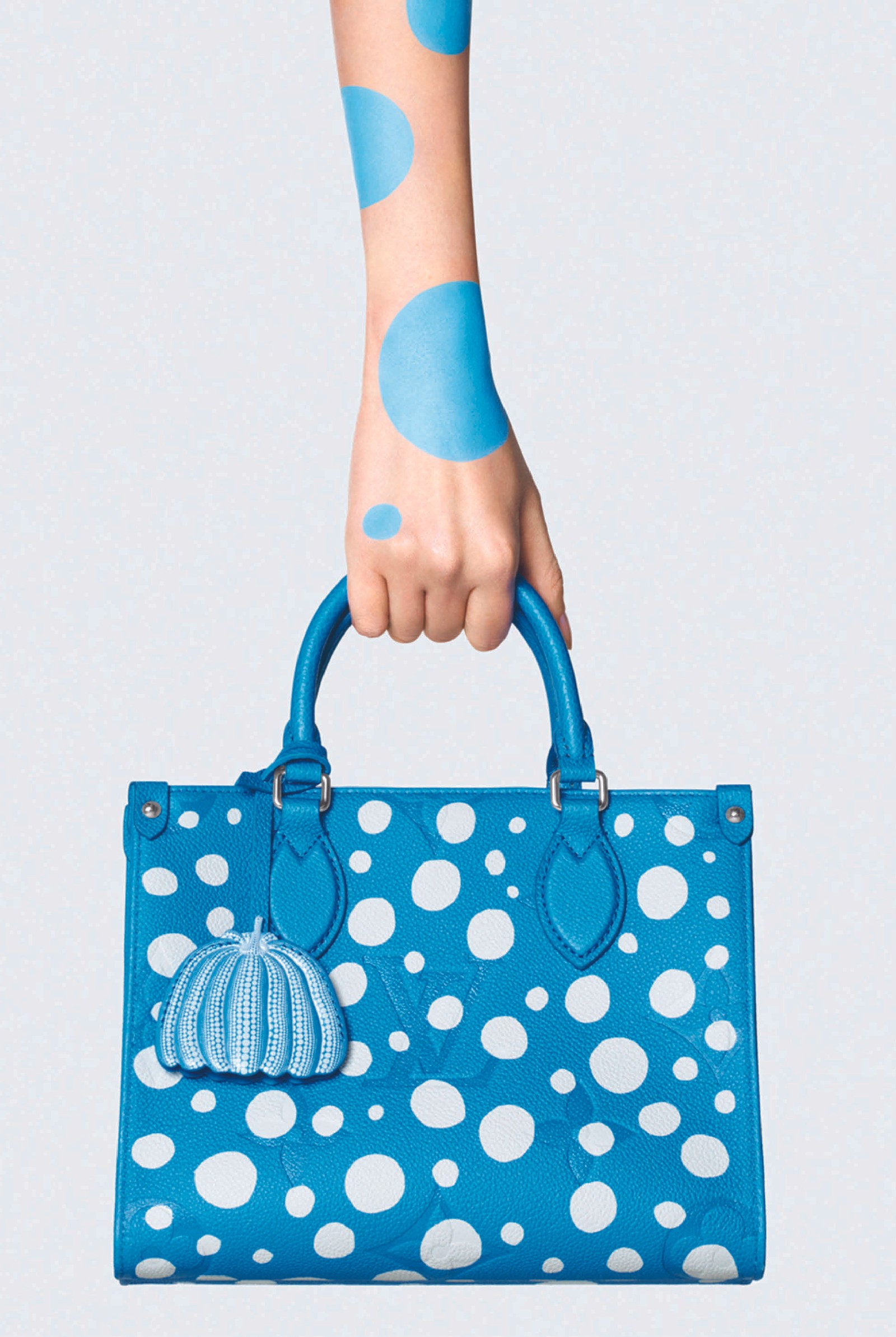 NEW Louis Vuitton Neverfull Pochette Yayoi Kusama Painted Dots