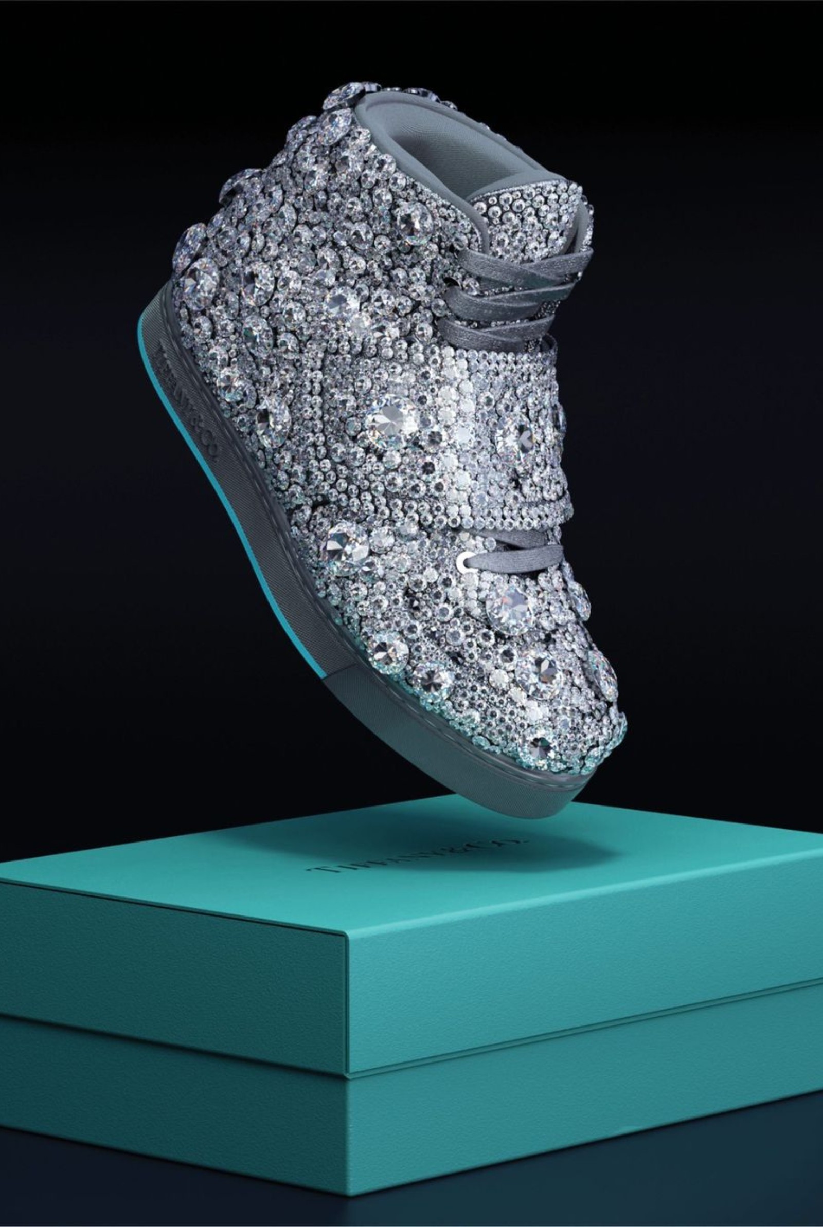 diamond-encrusted sneakers Tiffany & Co