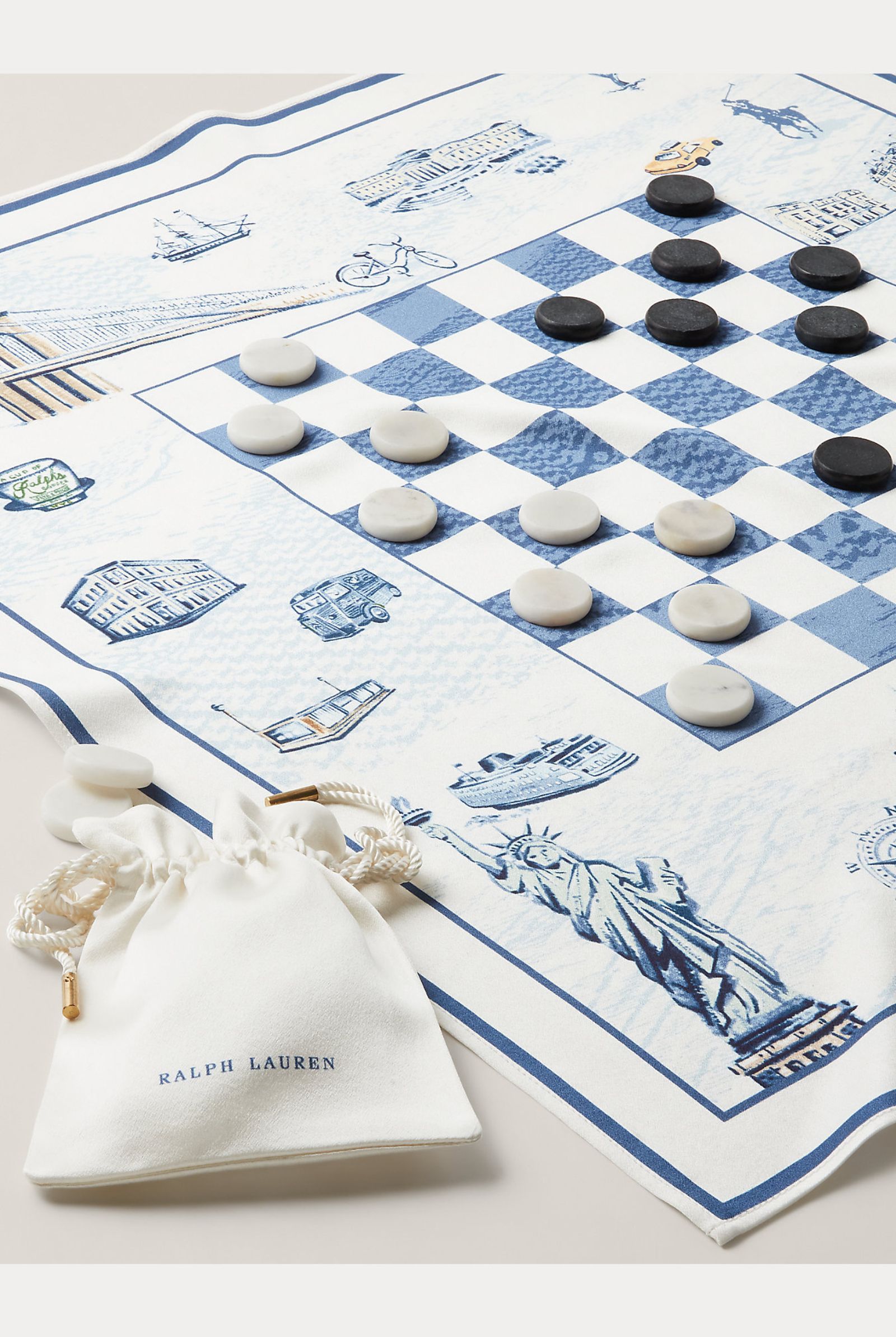 Ralph Lauren Hartnett Silk Board Game Gift Set