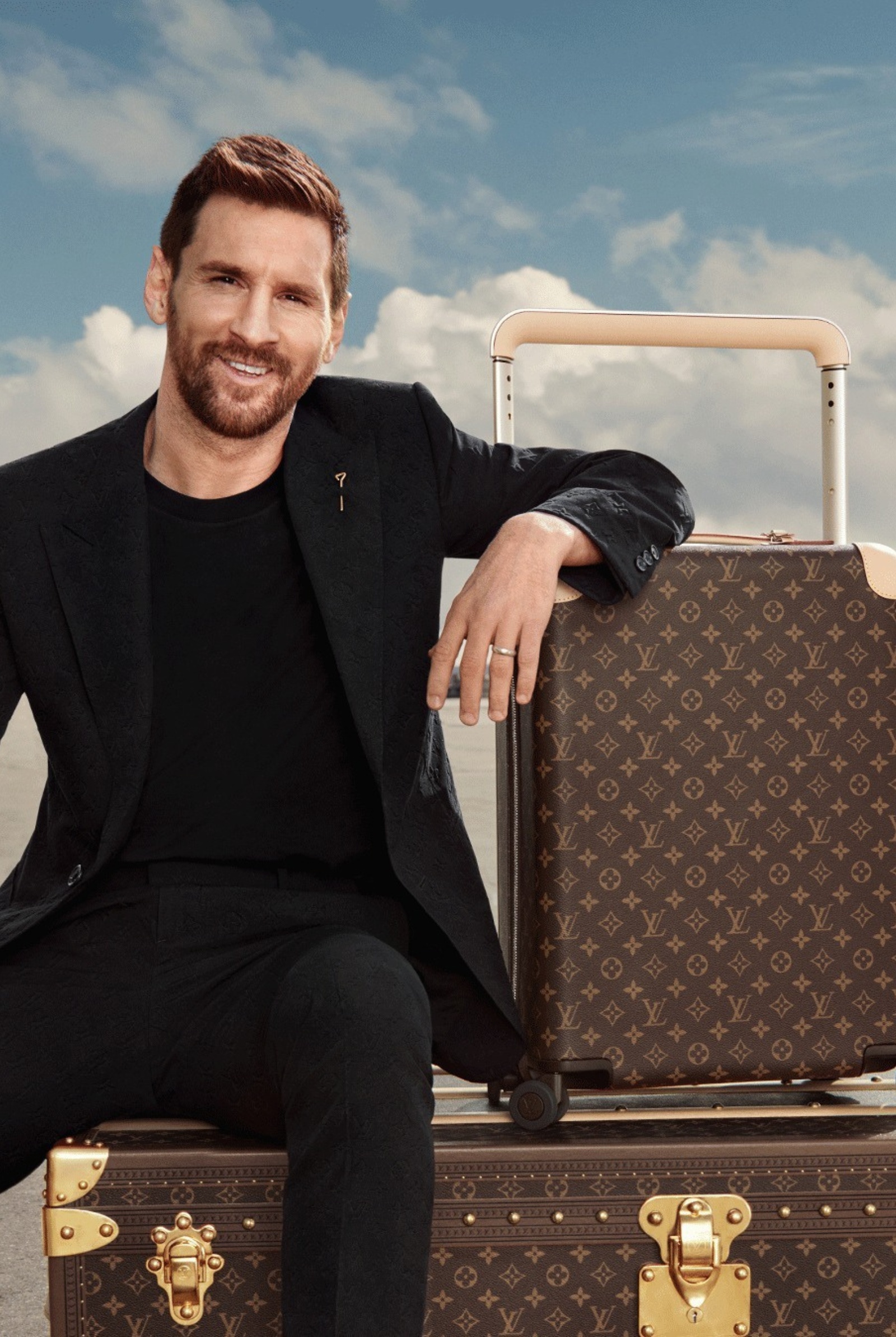 Lionel Messi Louis Vuitton Horizons Never End