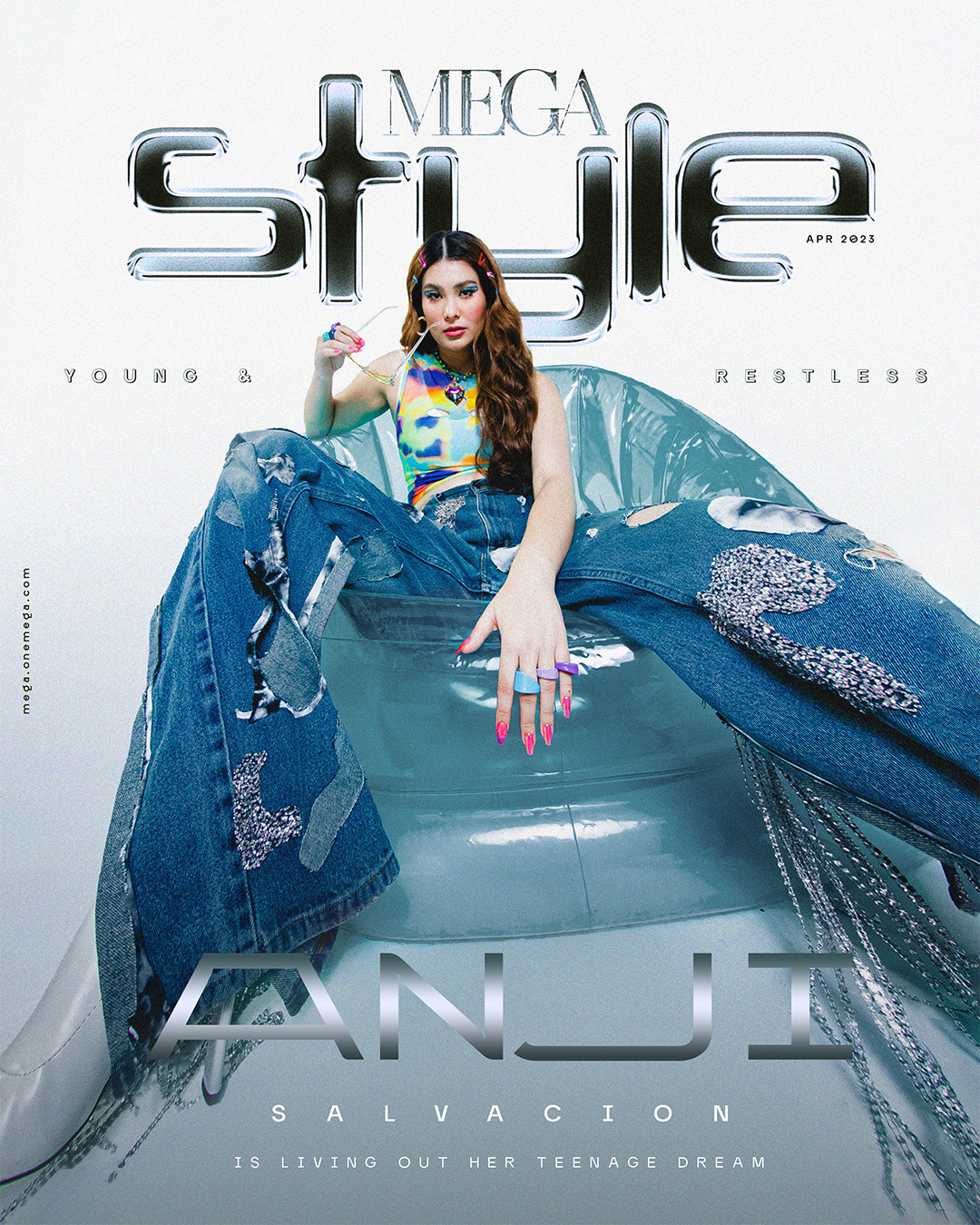 Anji Salvacion Megastyle magazine cover