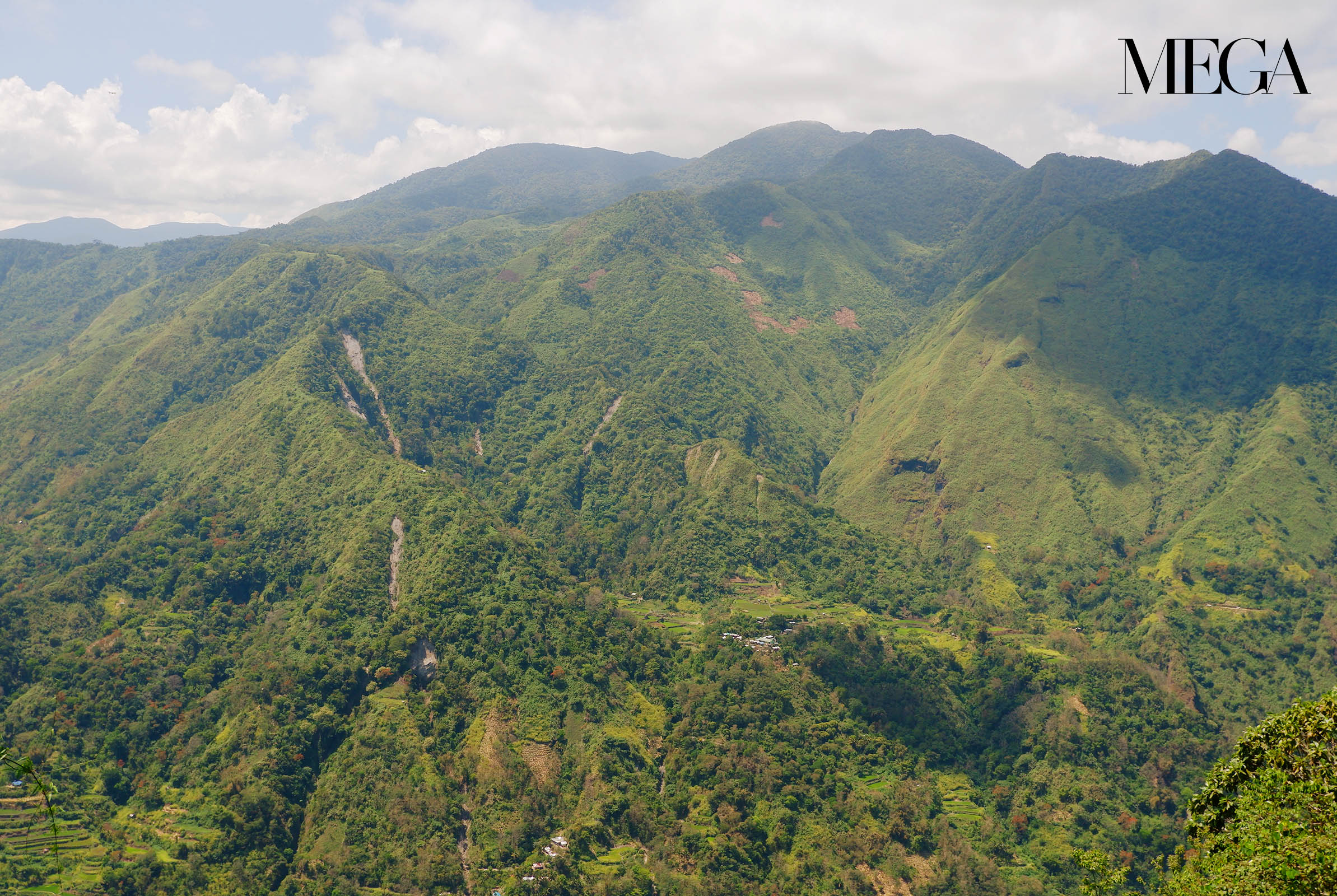 The view from Awichon Cultural Village in Kalinga