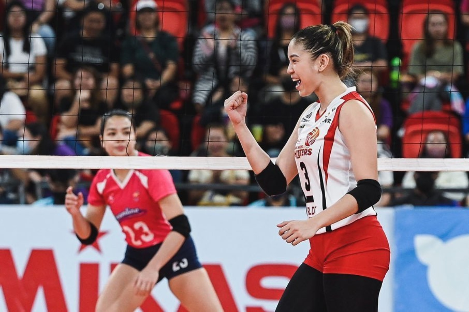 Mika Reyes of the PLDT High Speed Hitters