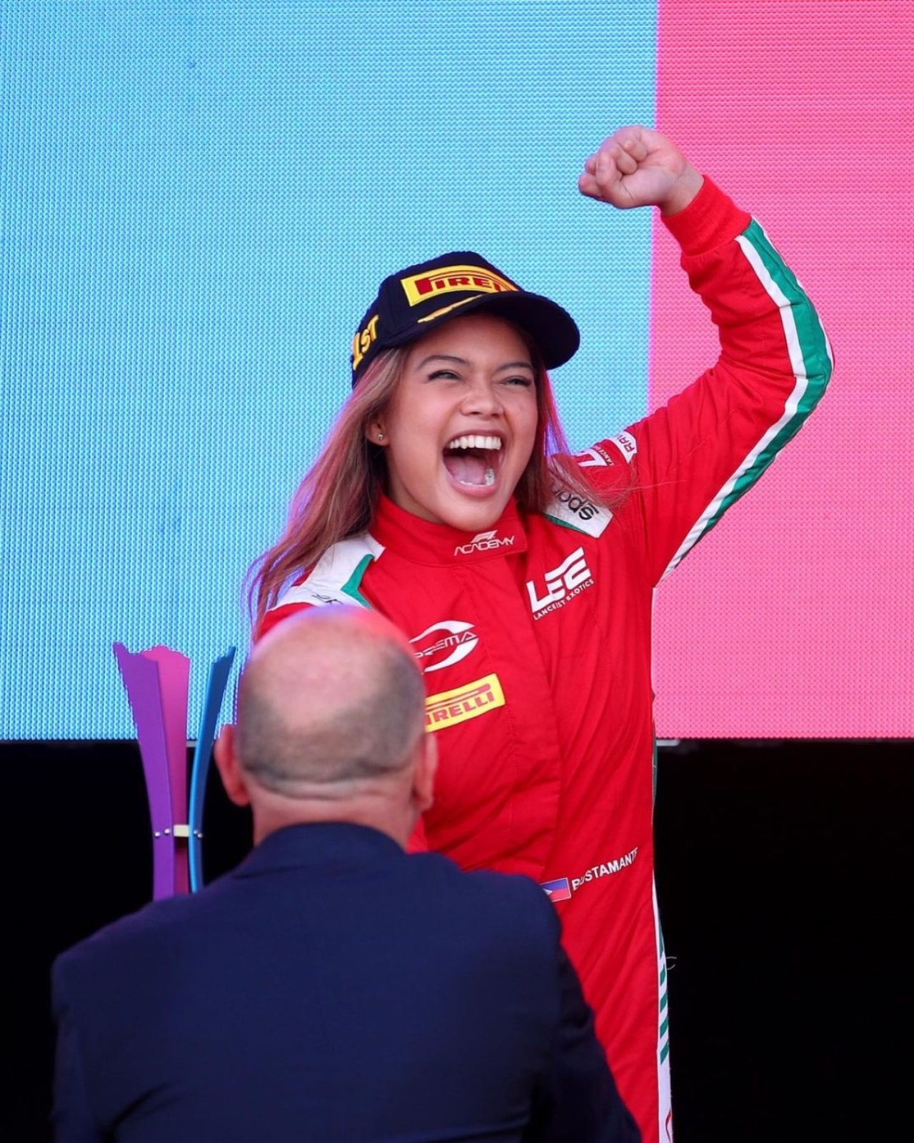 Bianca Bustamante all-female Formula 1 (F1) Academy series win