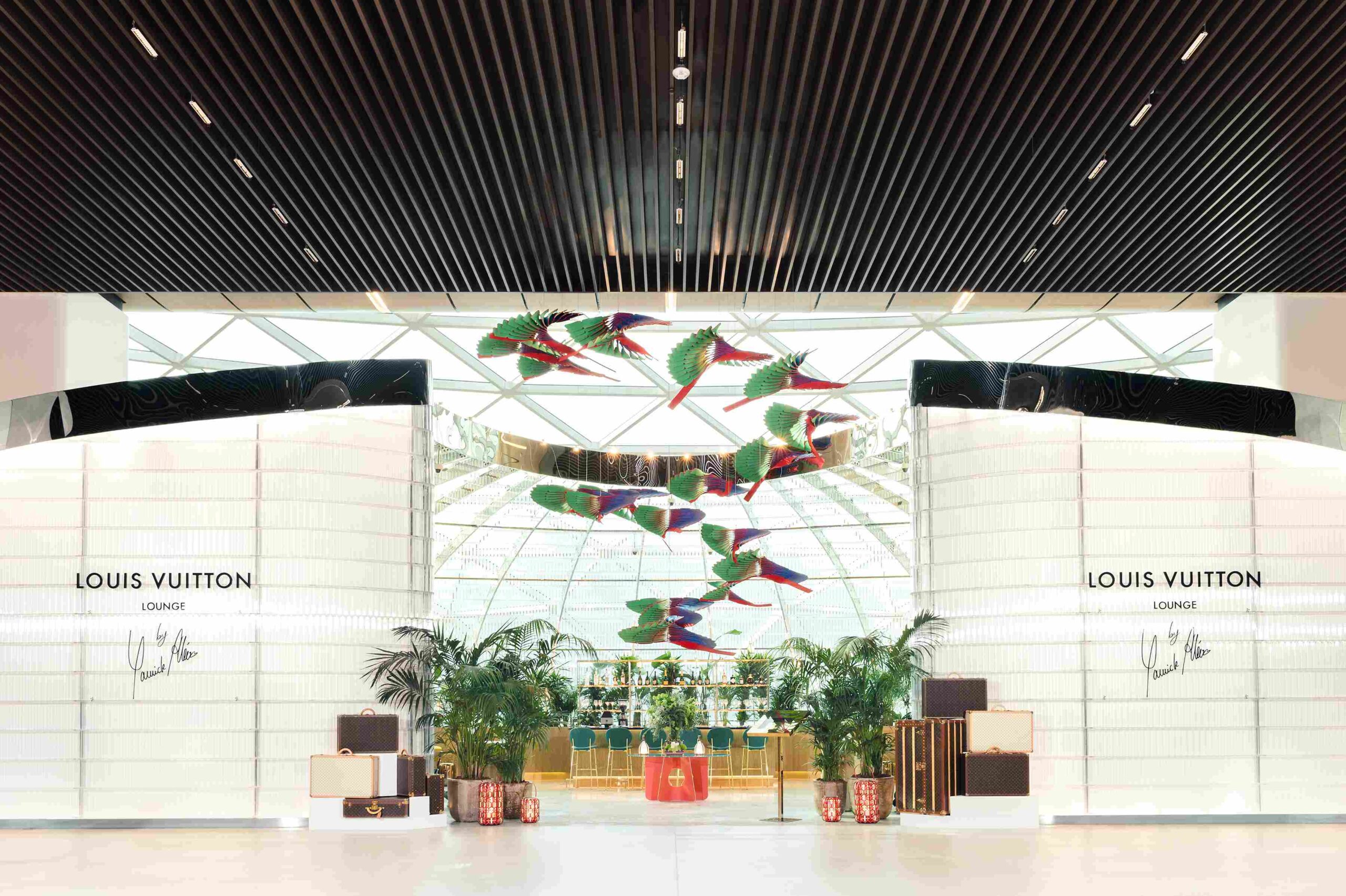 Louis Vuitton's airport lounge Qatar Hamad International Airport 