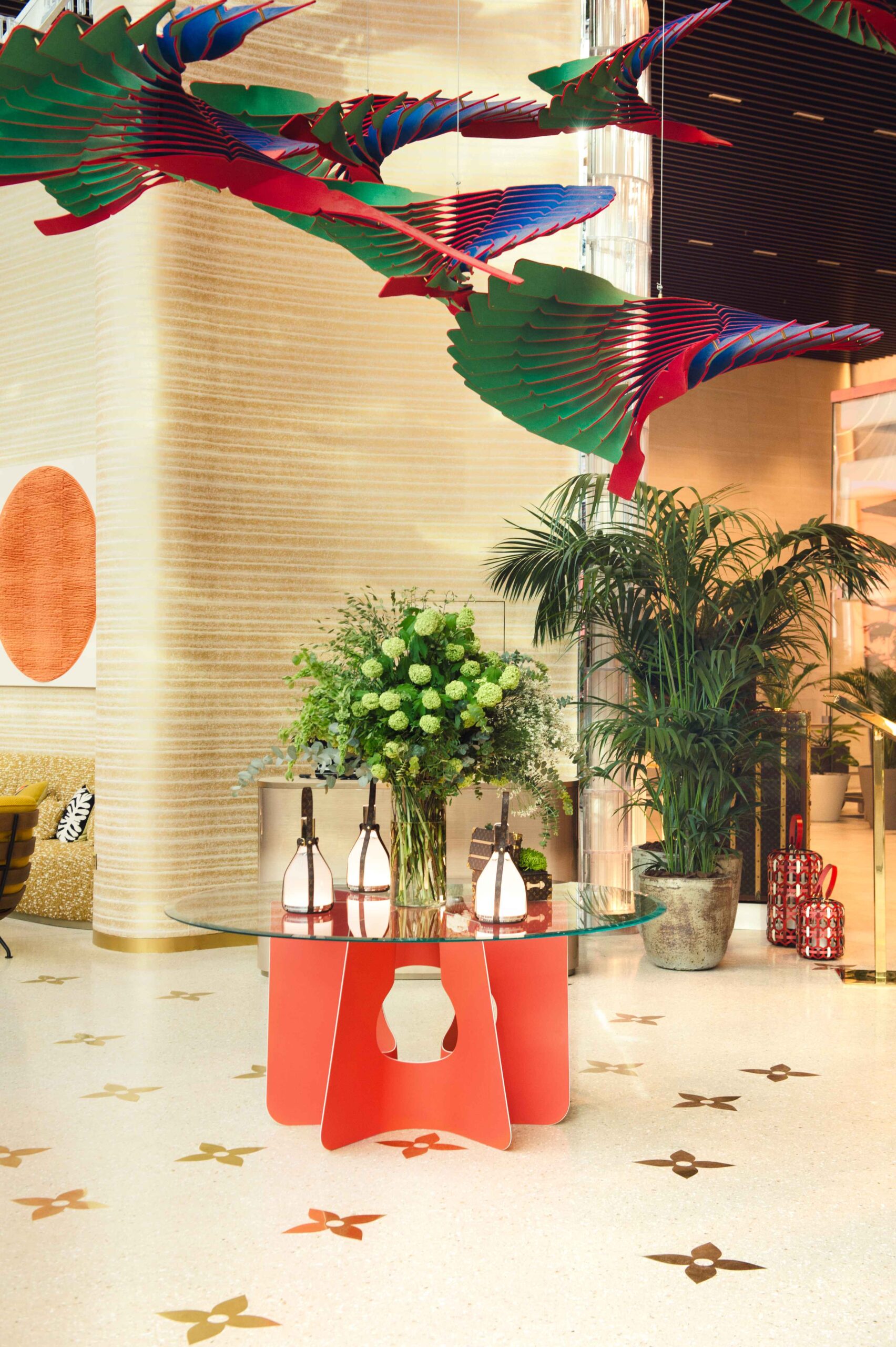 Louis Vuitton's airport lounge Qatar Hamad International Airport