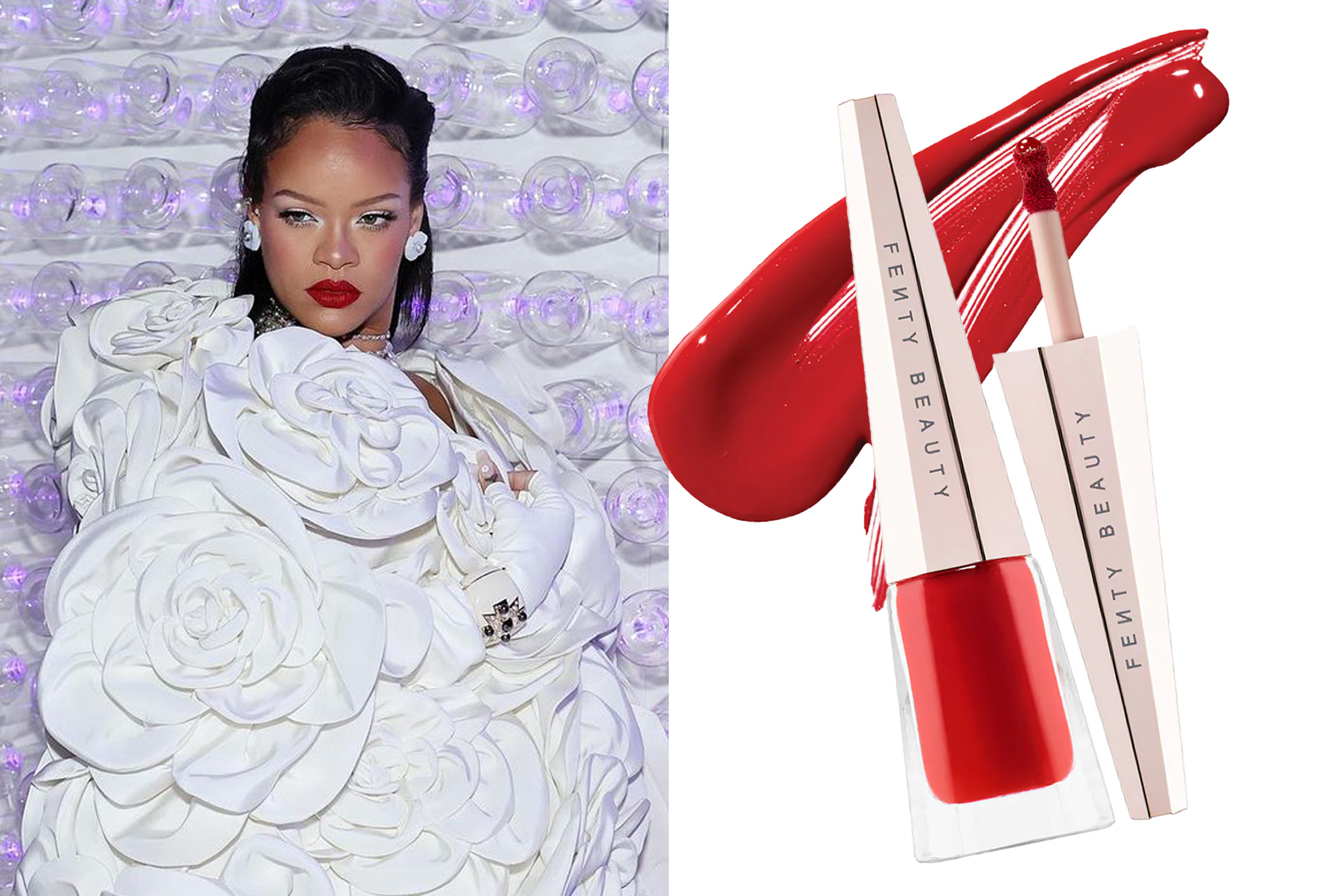 Exact Lip Products Used at the Met Gala 2023 Rihanna