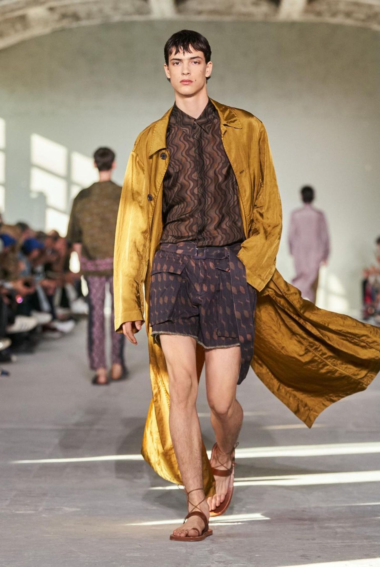 Dries Van Noten Paris Fashion Week 2024 S/S Menswear Collections
