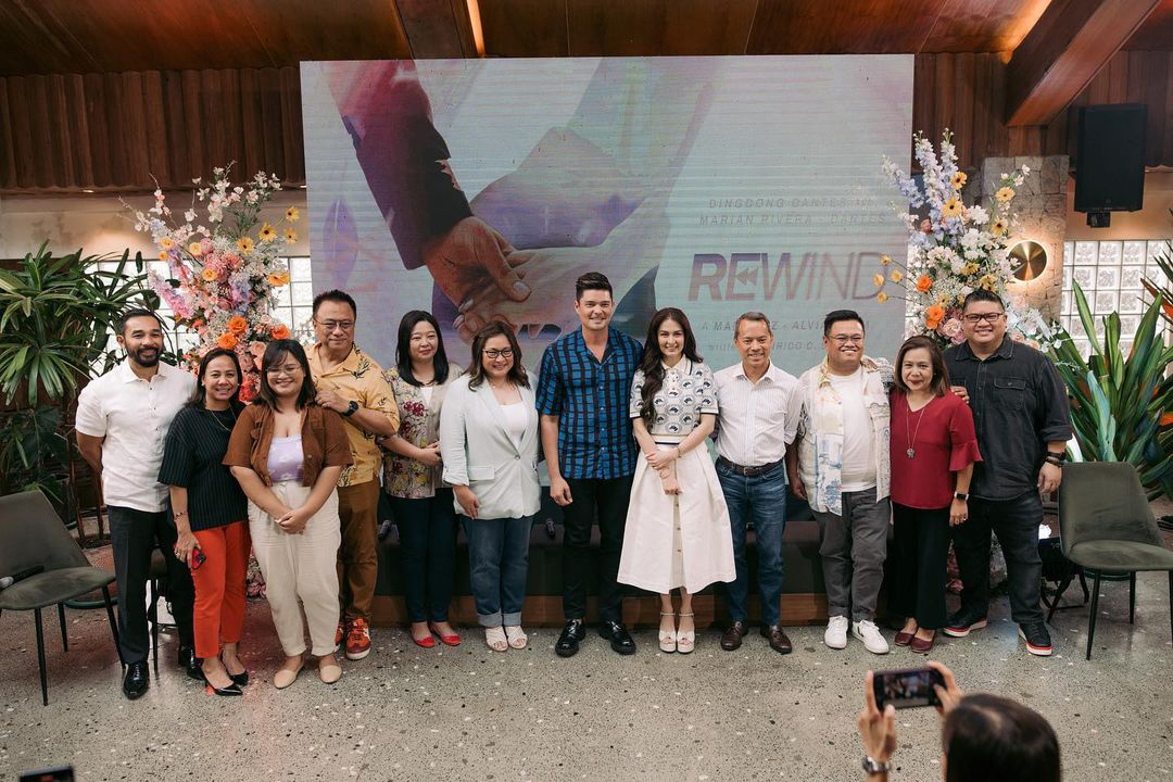 Rewind team with Marian and Dingdong