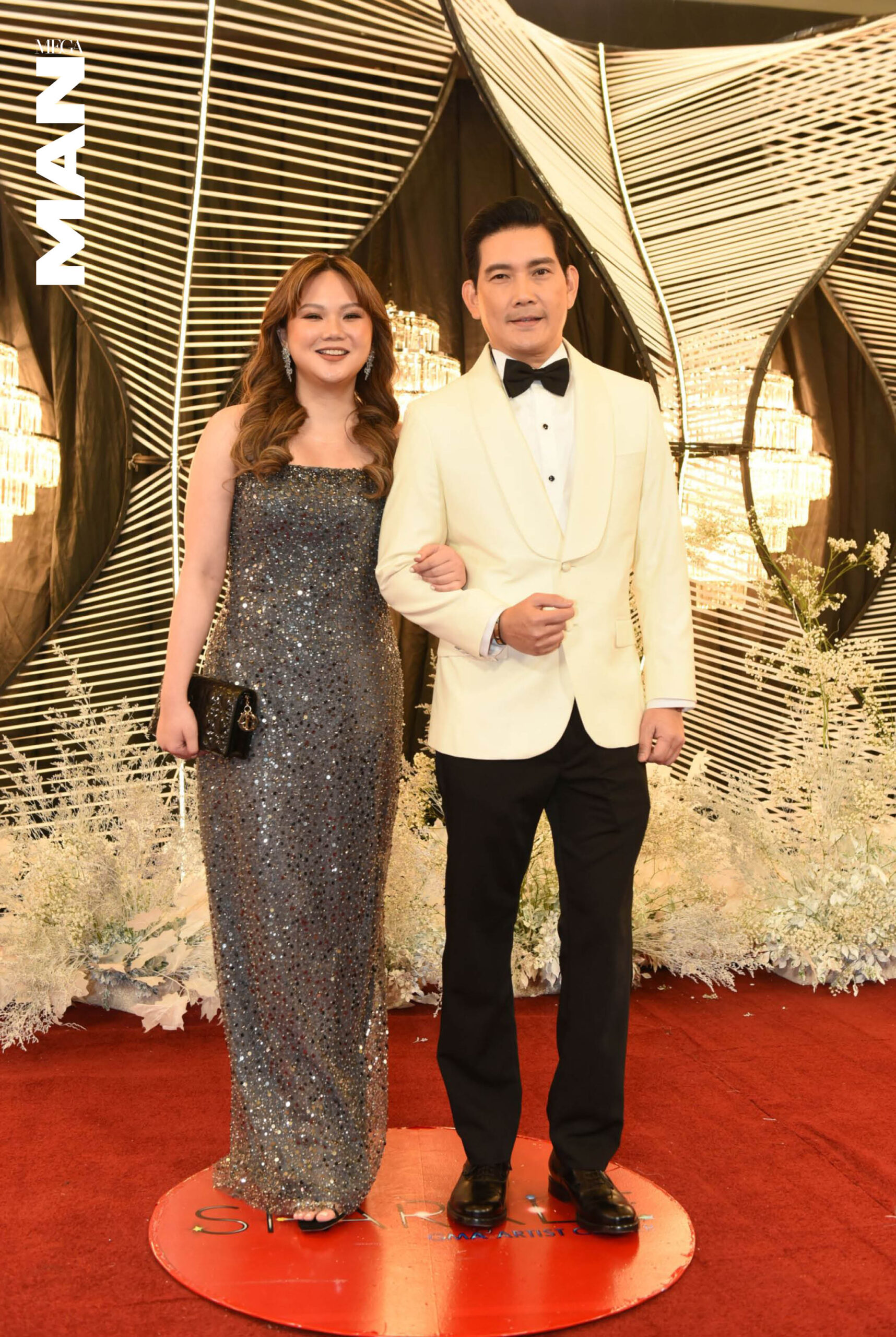 Richard Yap with his daughter Ashley GMA Gala 2023