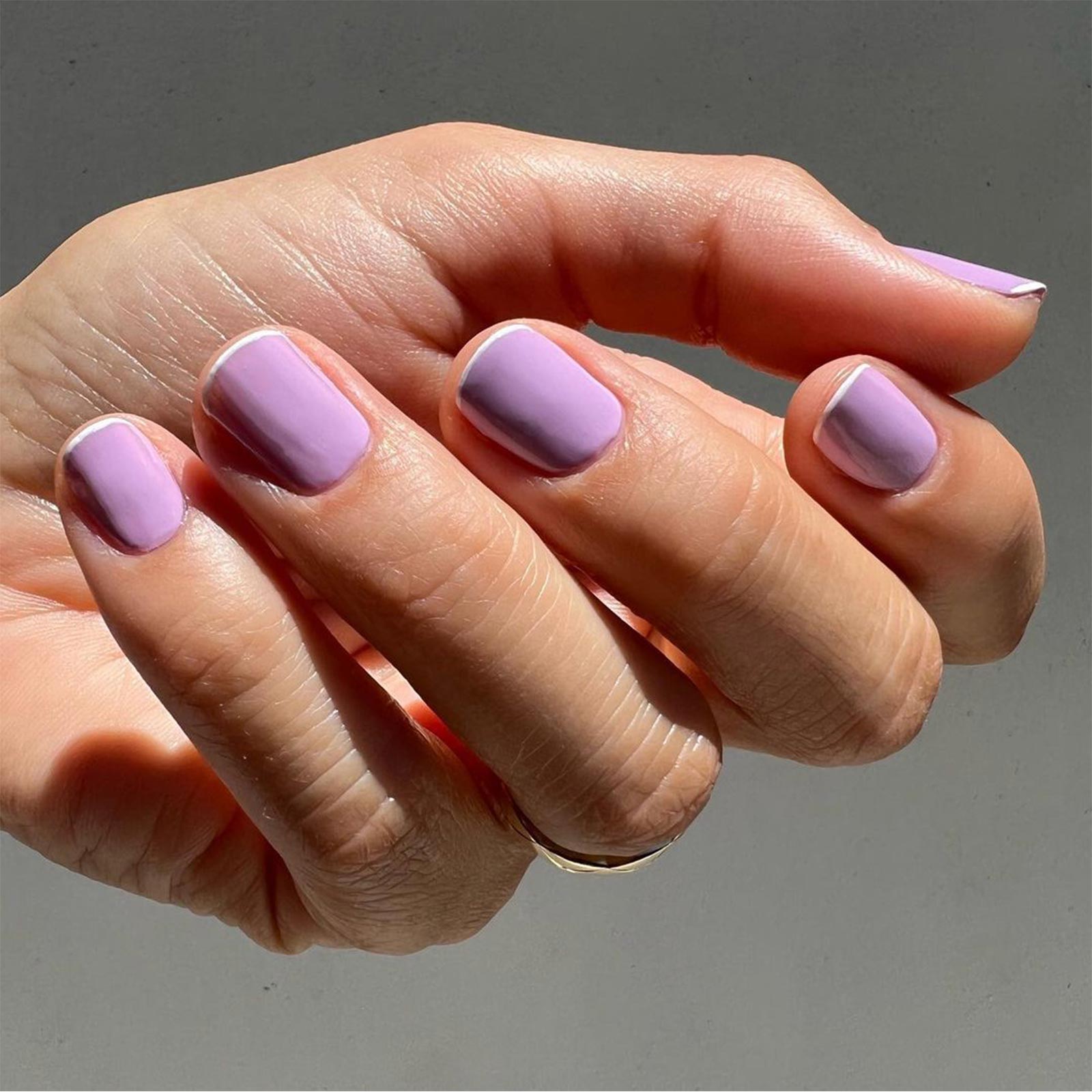 lavender haze manicure design