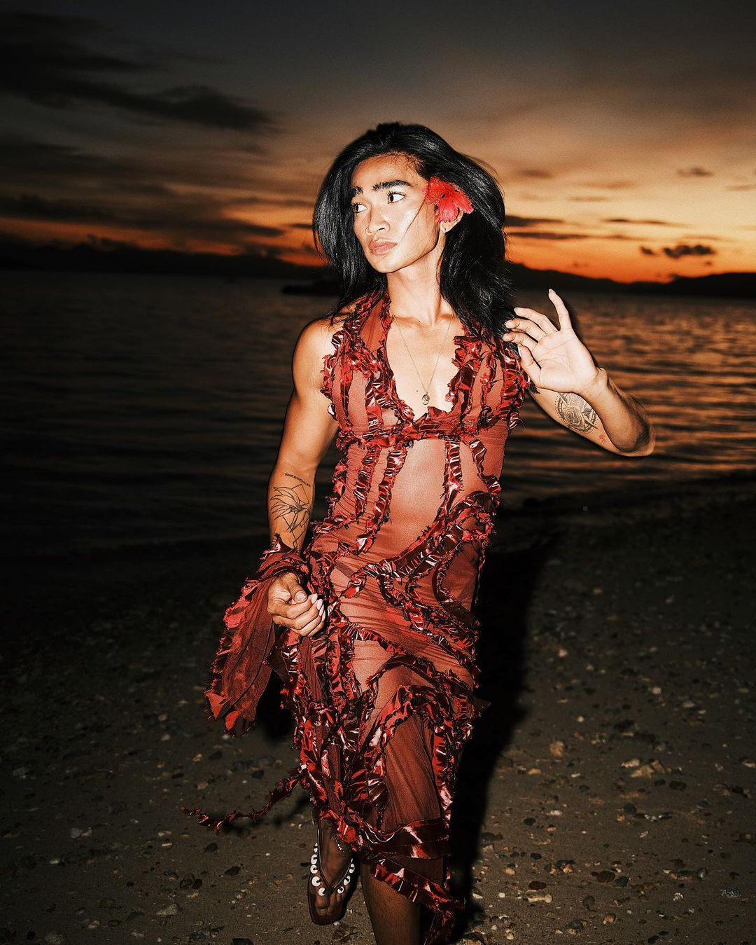 Bretman Rock Rosalinda teleserye outfit Palawan