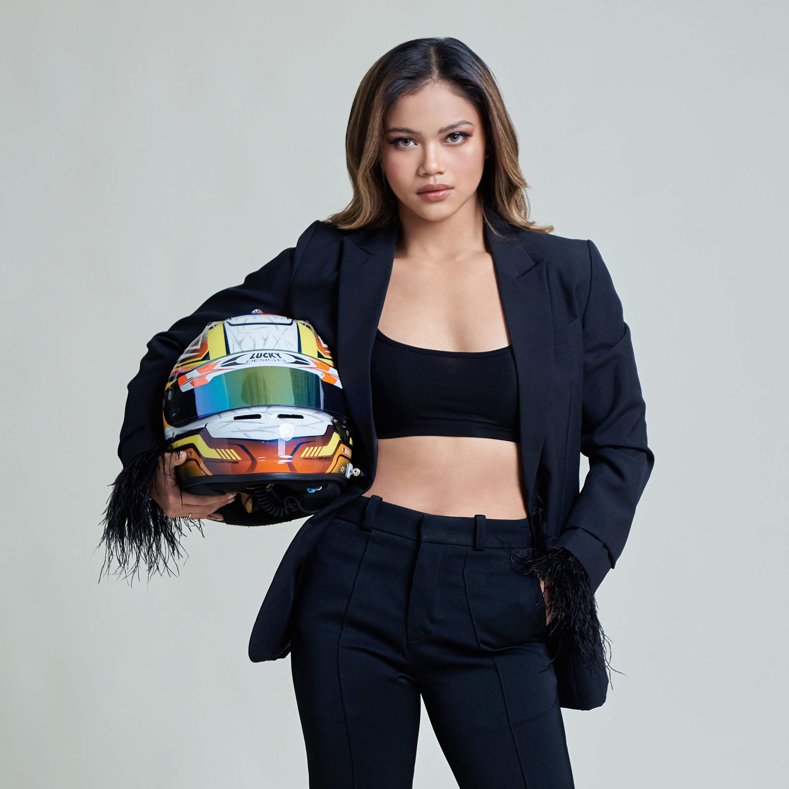 How to Cop Bianca Bustamante’s Racer Style On and Off the Tracks