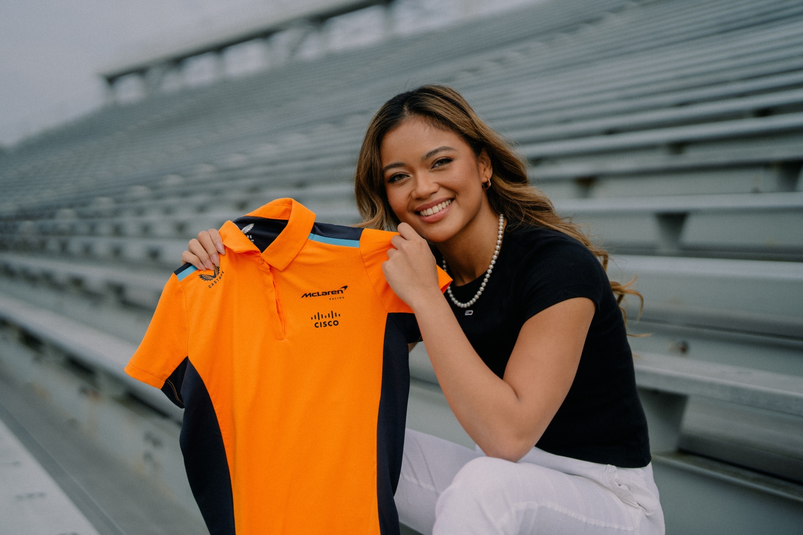 Bianca Bustamante is McLaren's first-ever female development driver