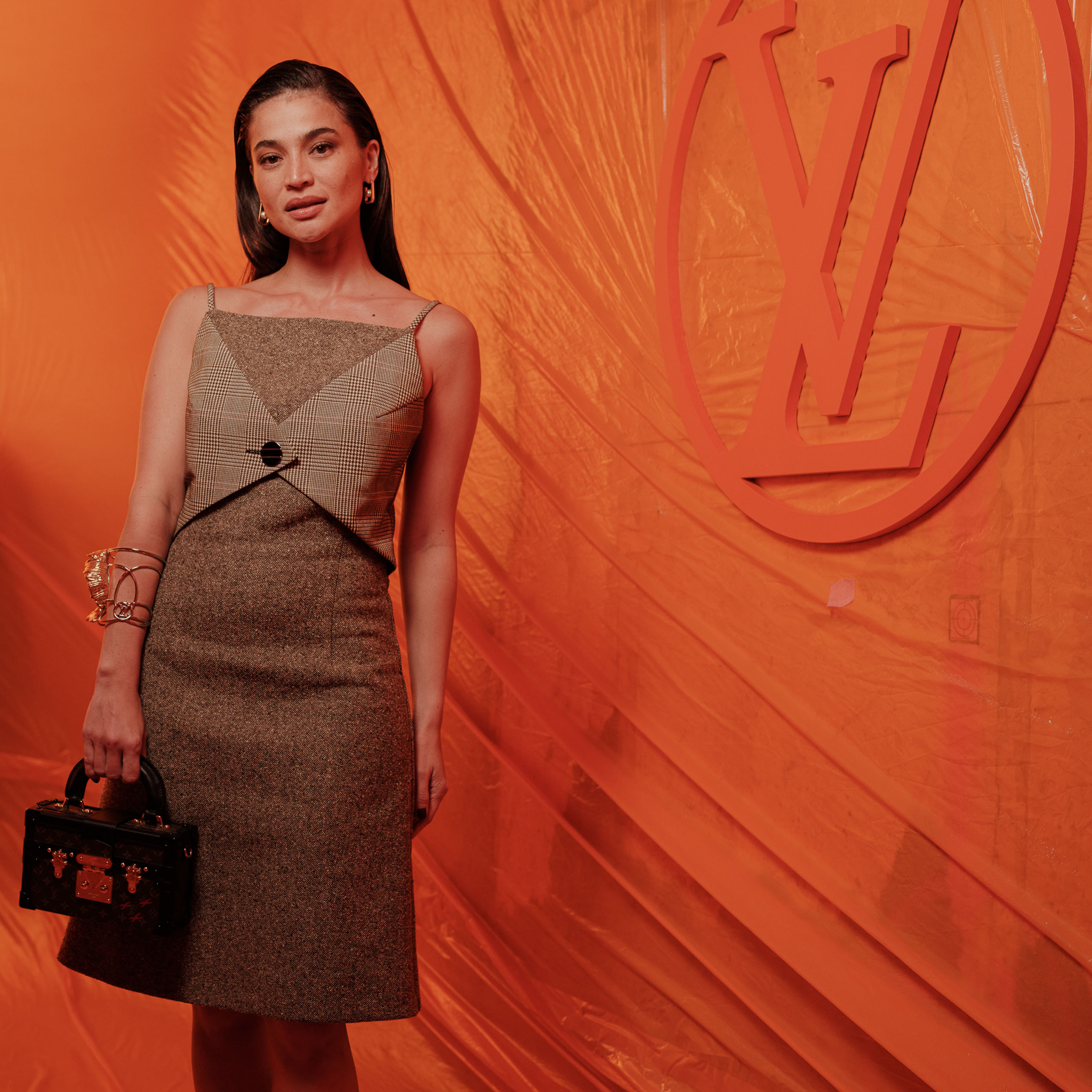 The celebrity arrivals at the Louis Vuitton SS15 show – Paris Fashion Week