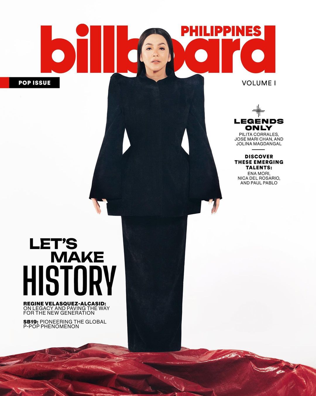 Billboard Philippines maiden issue cover featuring Regine Velasquez-Alcasid