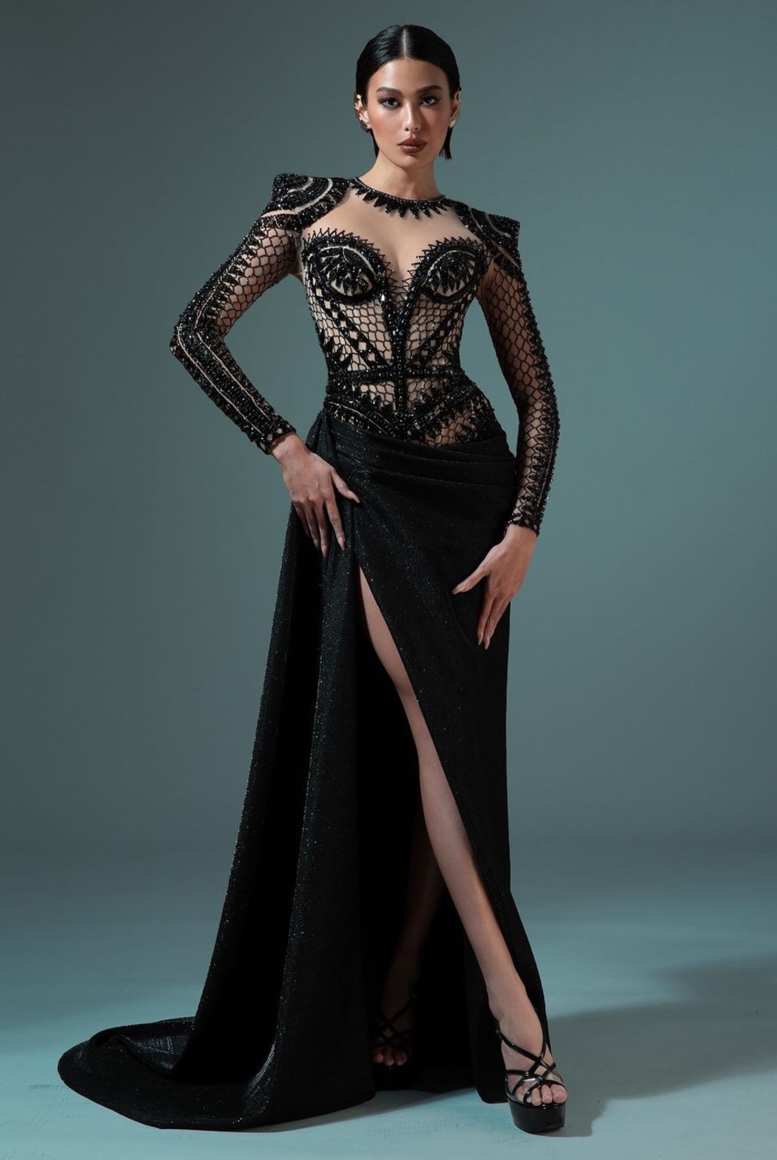 Michelle Dee evening gown