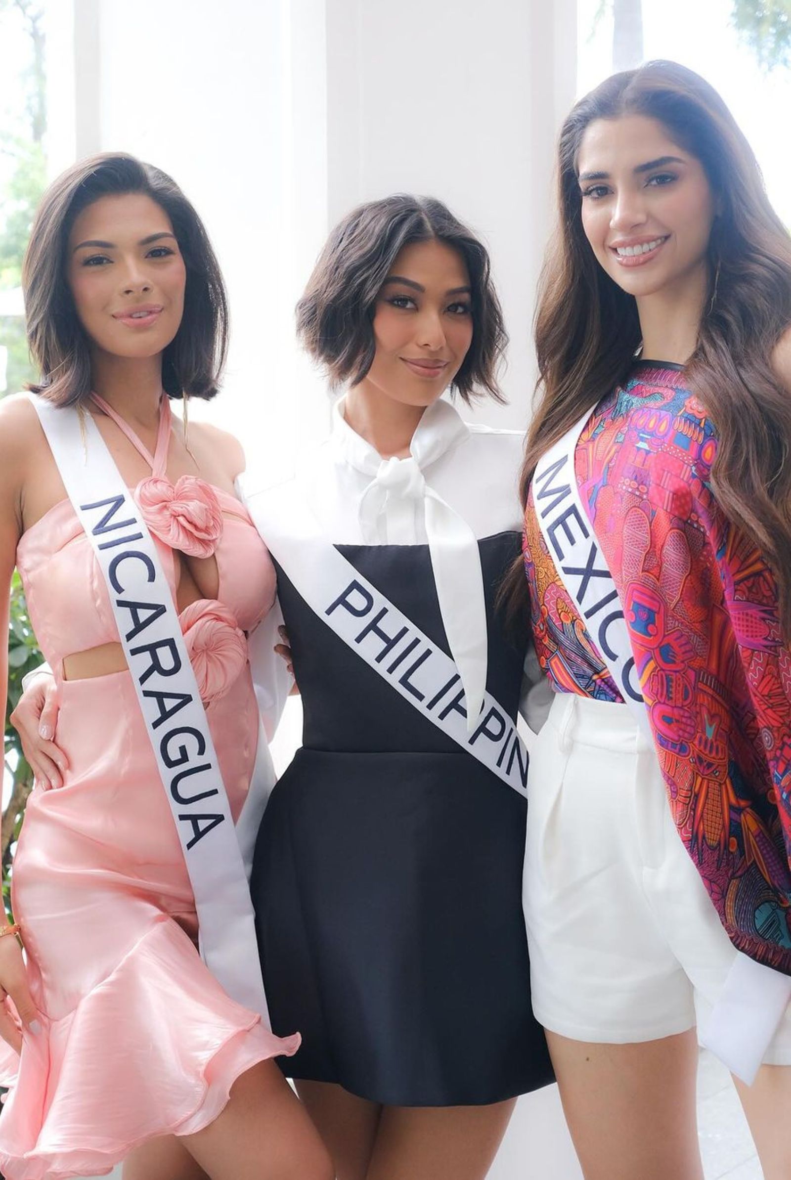 Miss Universe 2023's Nicaragua, Mexico, and Philippines