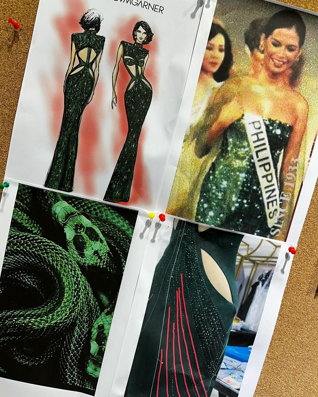 Michelle Dee preliminaries gown 72nd Miss Universe 2023 