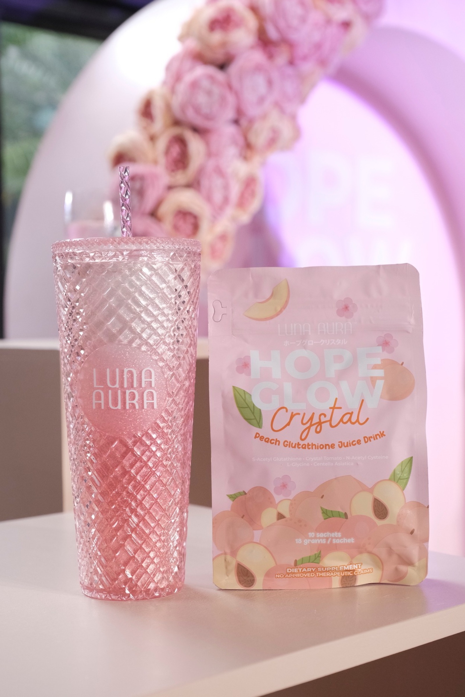 Luna Aura's Hope Glow Crystal