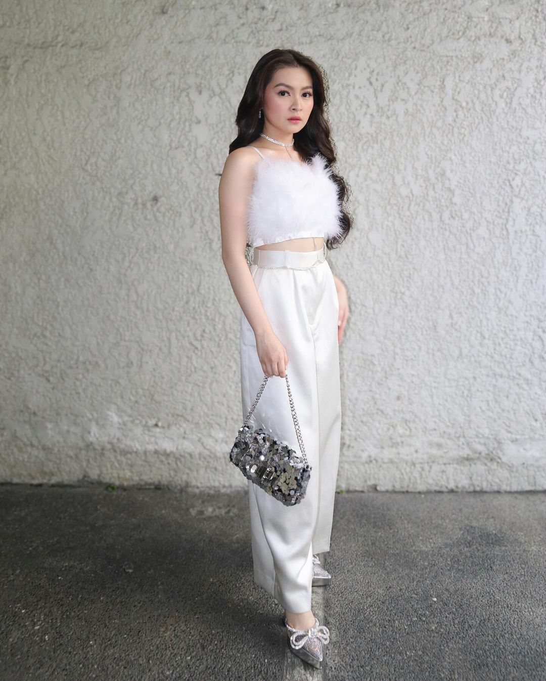 Barbie Forteza white style outfits holiday agenda looks