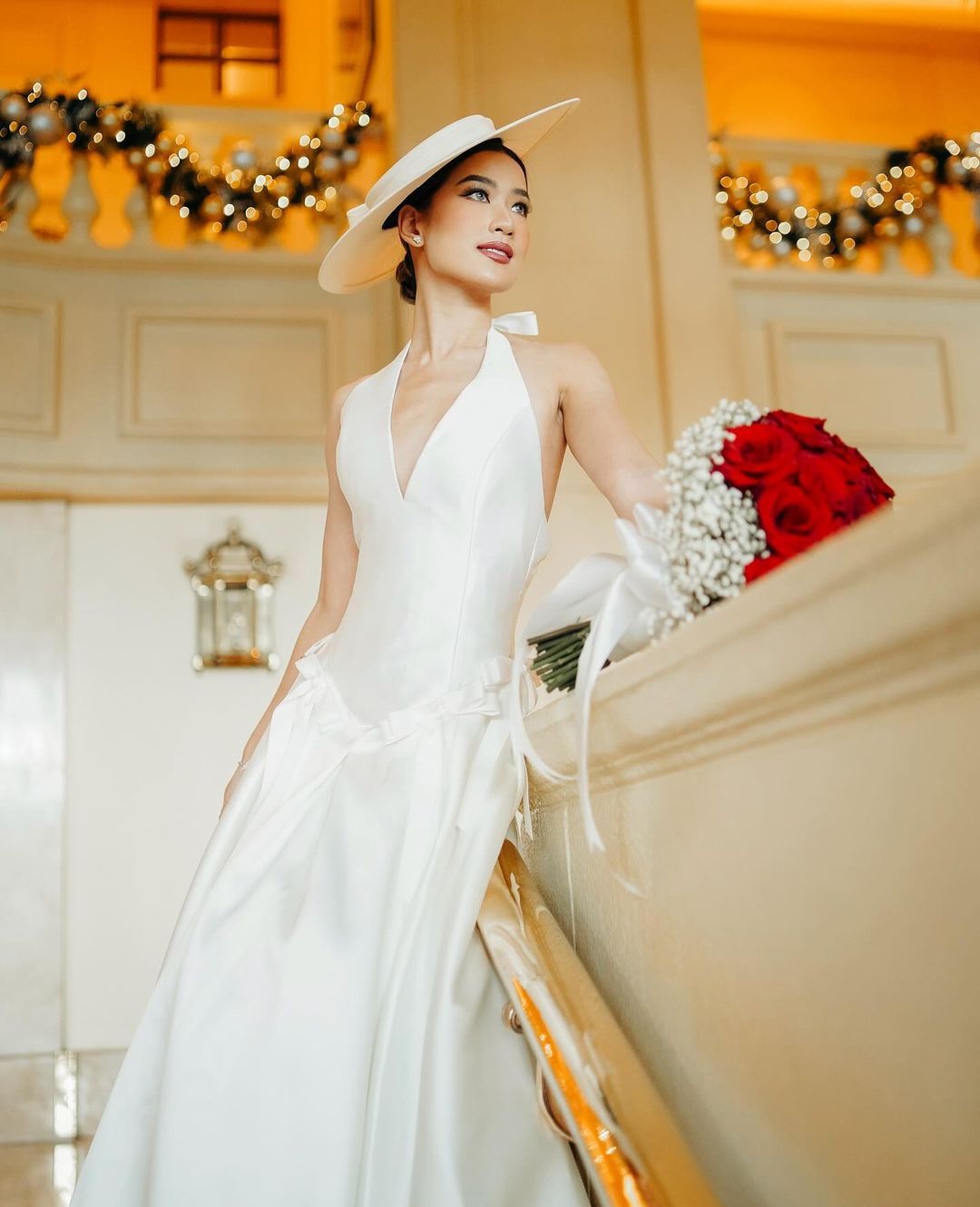 Janeena Chan’s Bridal Looks in Her Christmas-Themed Wedding