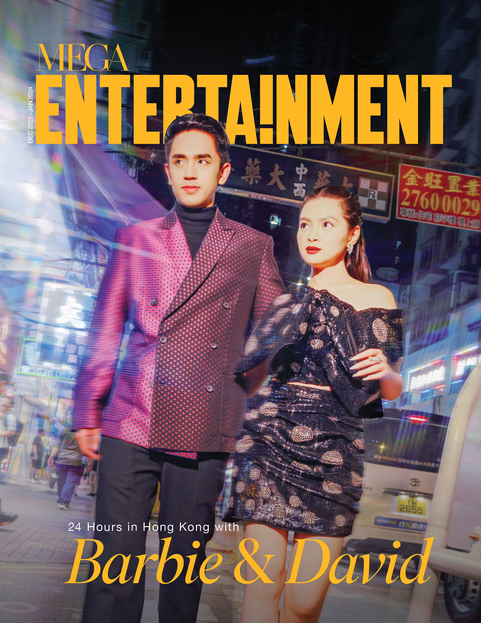Barbie and David Travel To Hong Kong For First Magazine Cover Together
