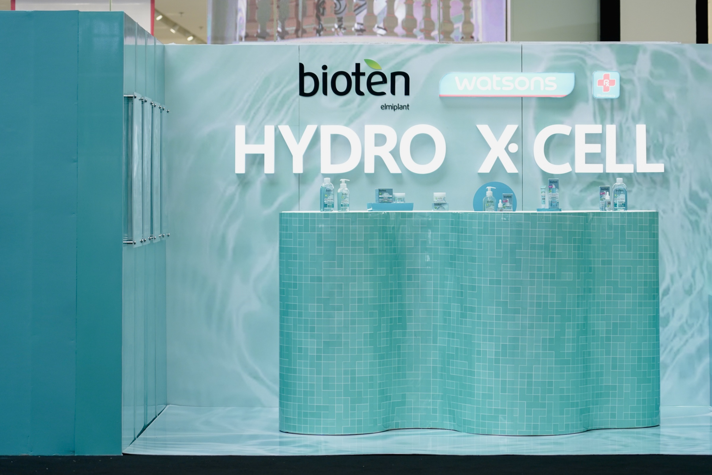 The Hydro X-Cell booth in SM MOA