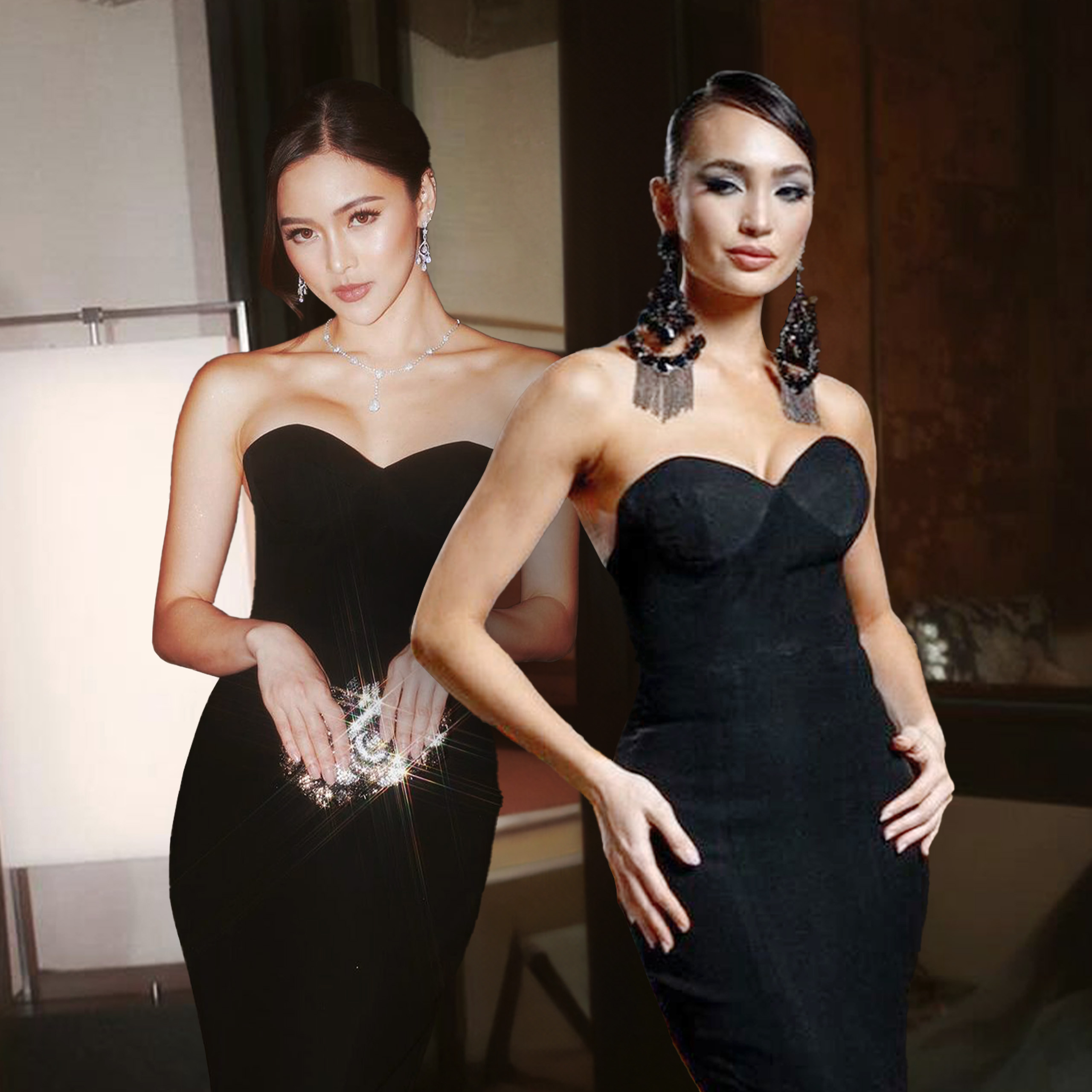 Kim Chiu and R’Bonney Gabriel Wore the Same Ombre Gown by Francis Libiran