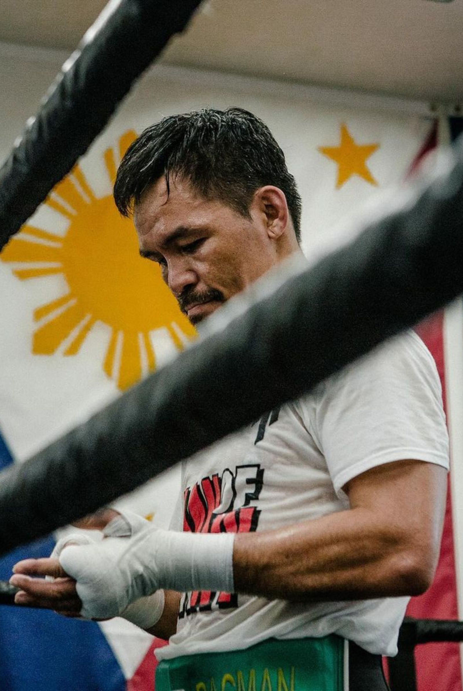 5 Reasons Why Pacquiao and Mayweather's Rematch is History in the Making - Manny Pacquiao trains at Freddie Roach's Wild Card Boxing